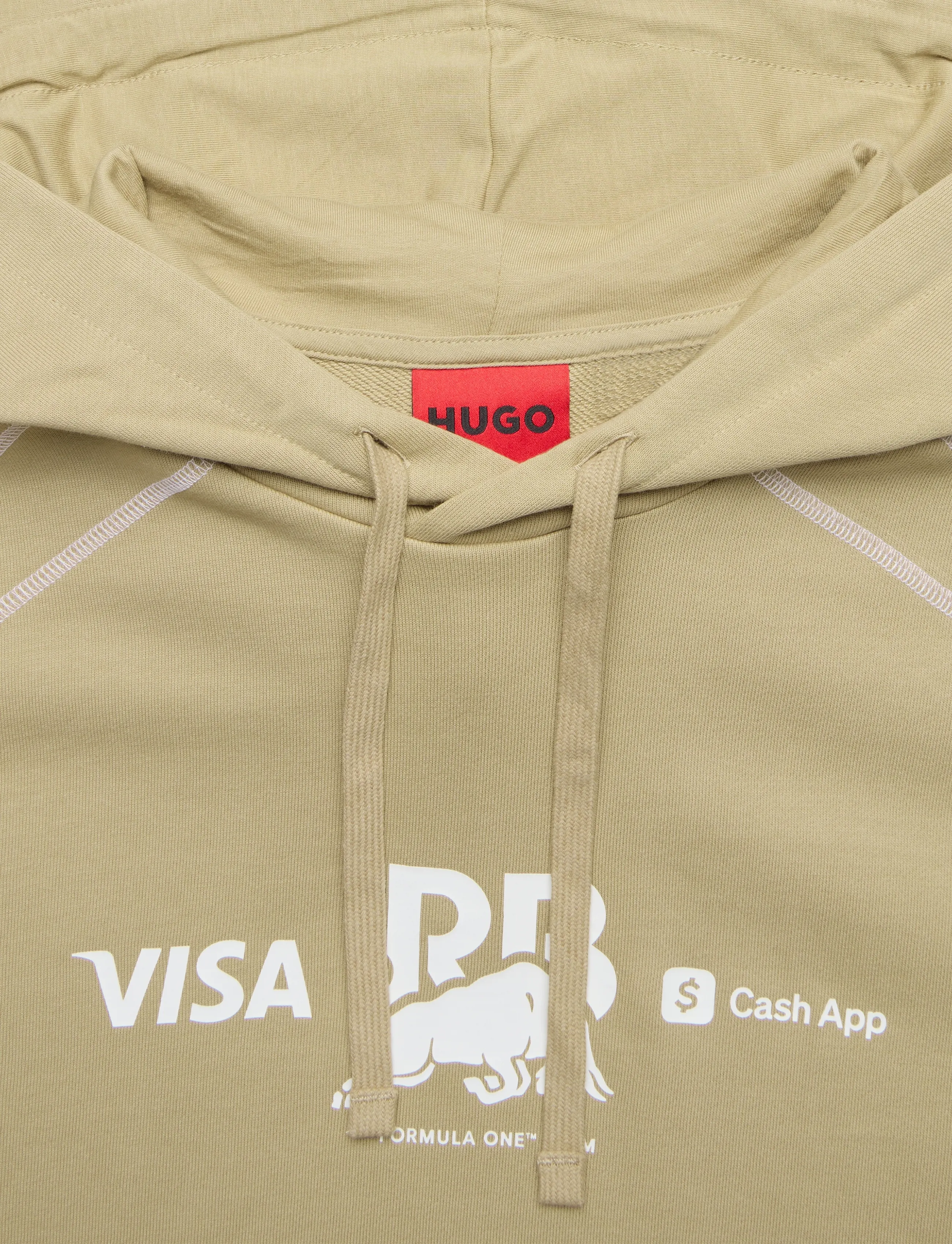 HUGO - VCARB HOODIE_01-RB26 - hættetrøjer - medium beige - 2