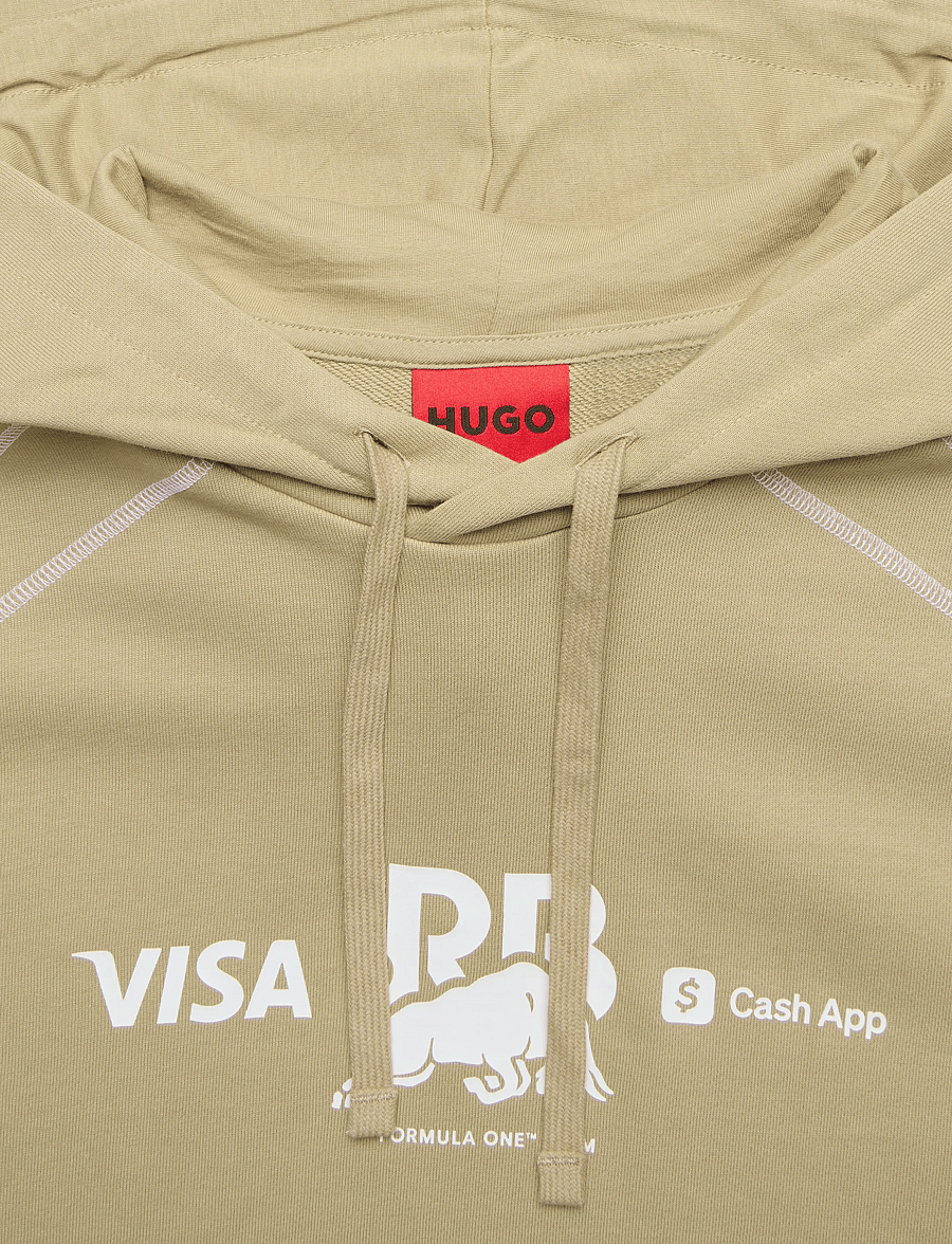 HUGO - VCARB HOODIE_01-RB26 - hættetrøjer - medium beige - 2