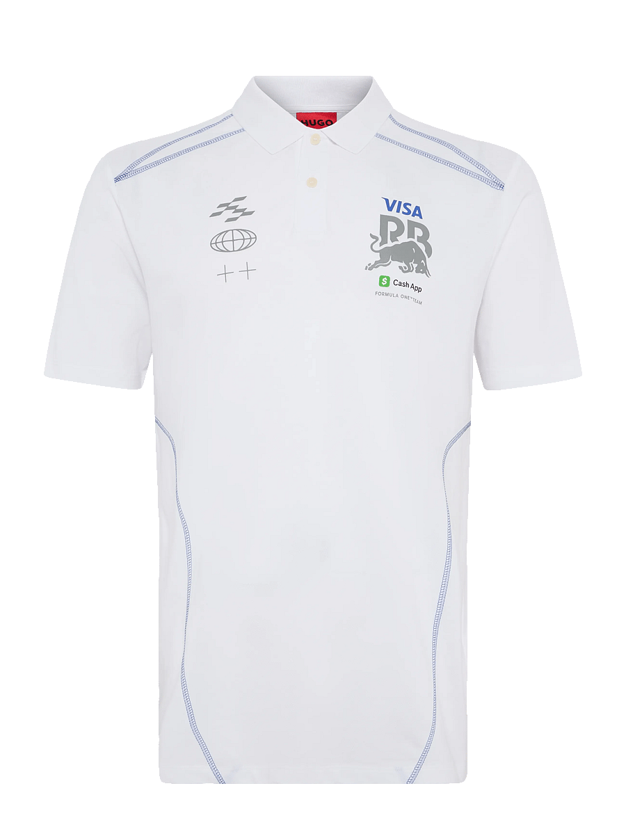 HUGO - VCARB POLO_01-RB26 - lühikeste varrukatega polod - white - 1