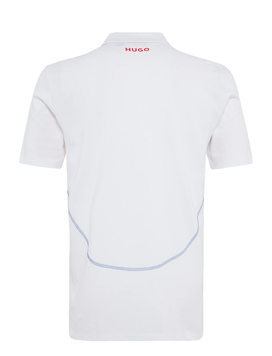 HUGO - VCARB POLO_01-RB26 - lühikeste varrukatega polod - white - 2