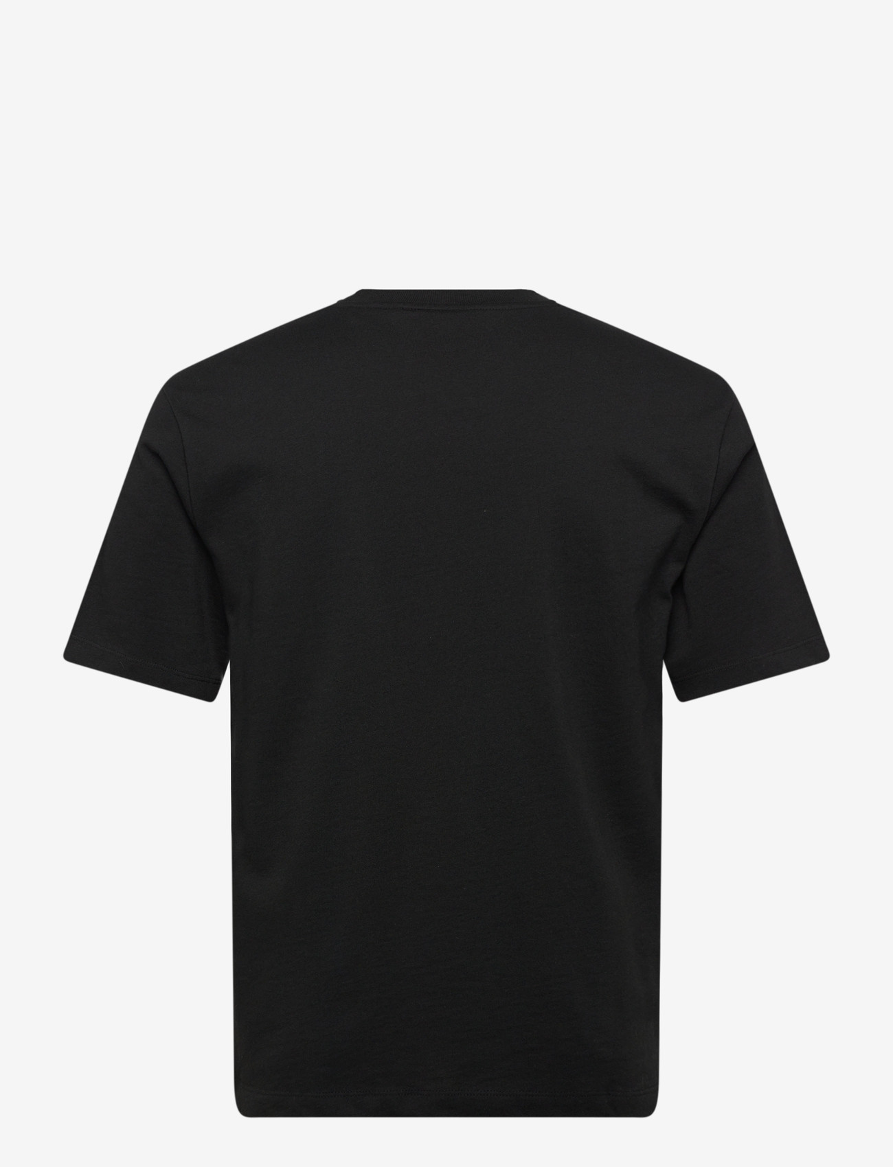 HUGO - Delel_RB - kortærmede t-shirts - black - 1