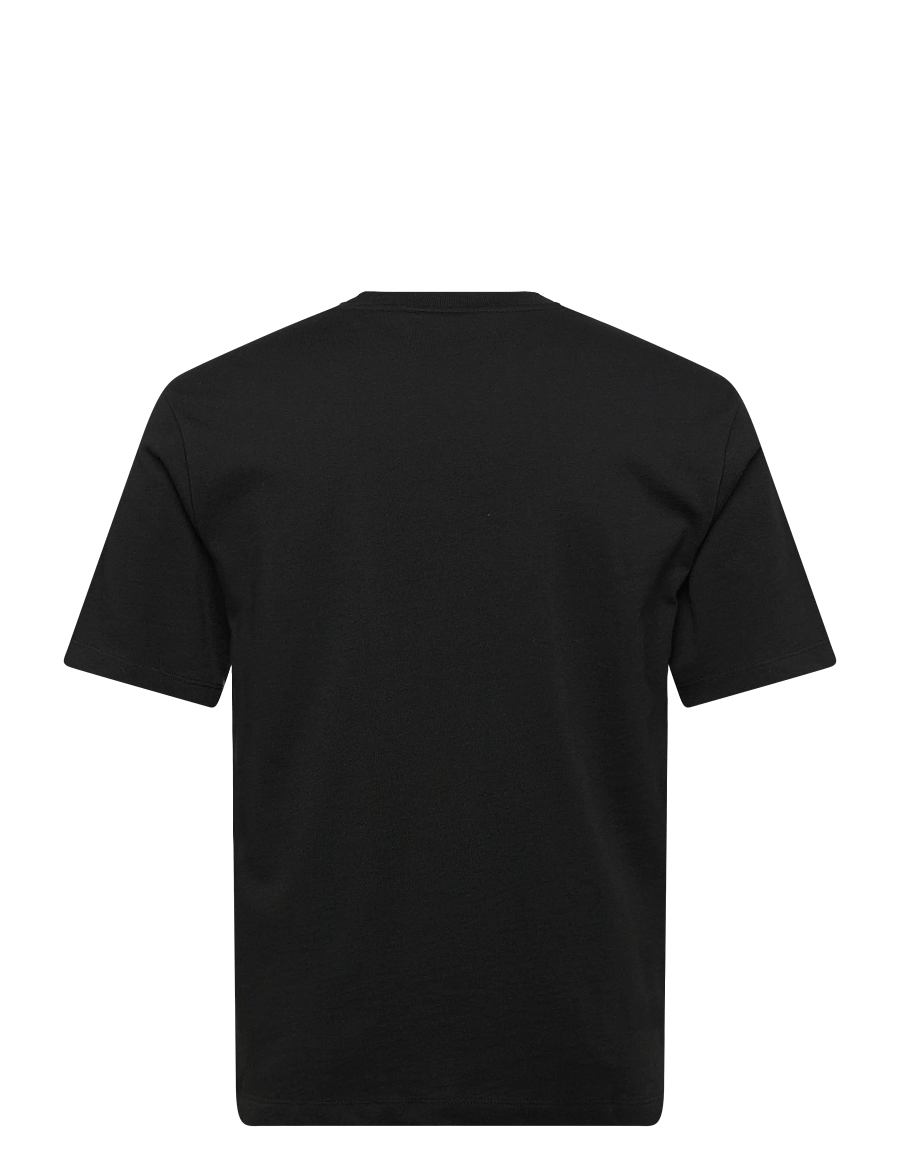 HUGO - Delel_RB - short-sleeved t-shirts - black - 2