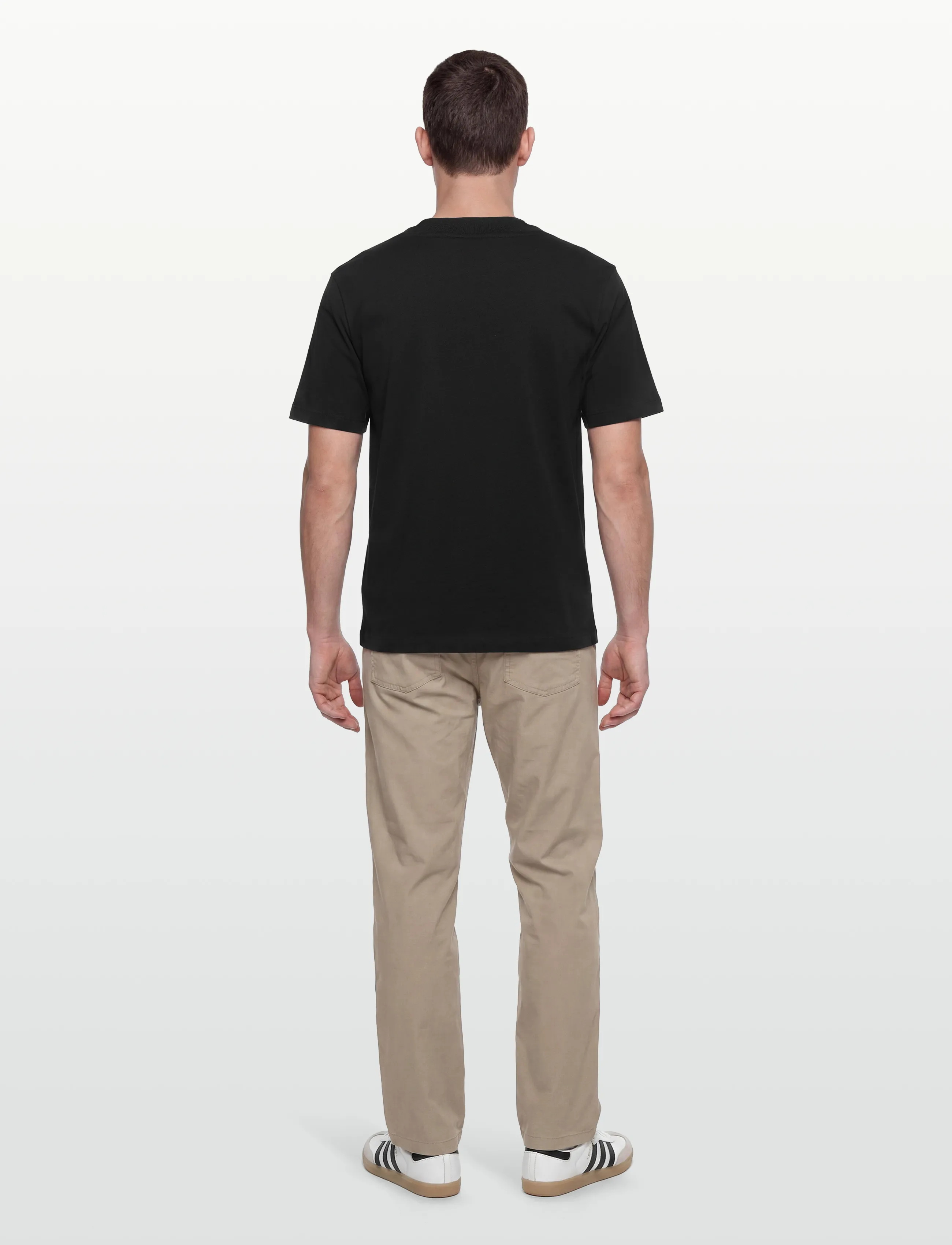 HUGO - Delel_RB - t-krekli ar īsām piedurknēm - black - 4