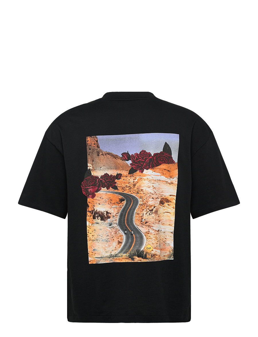 HUGO - Domans - t-shirts - black - 2