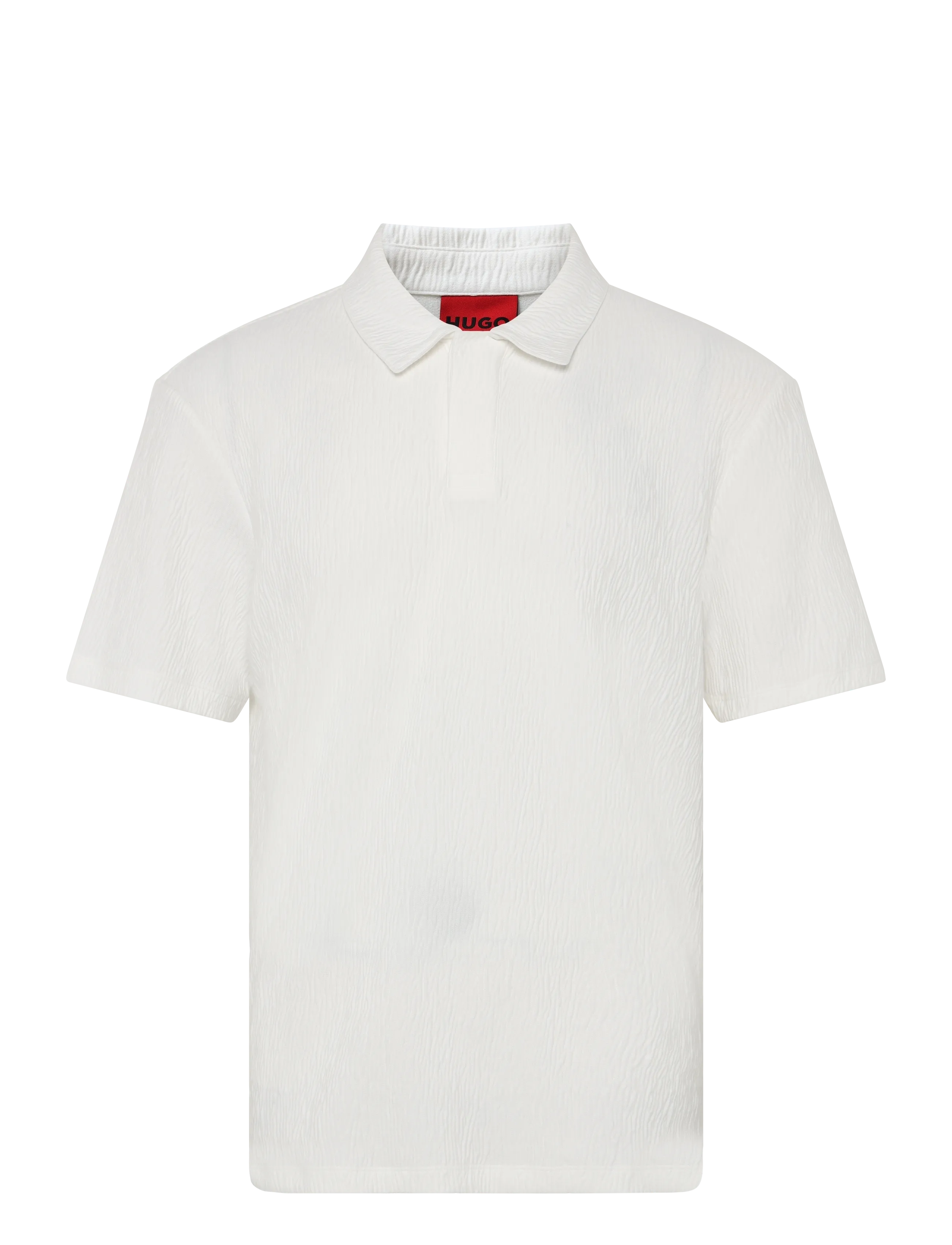 HUGO Denopolo, L, Polos, Creme - Short-sleeved, Männerswear