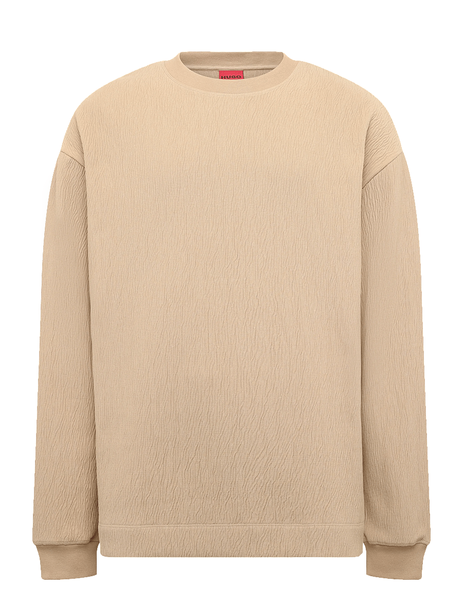 HUGO - Denolong - sweatshirts - medium beige - 0