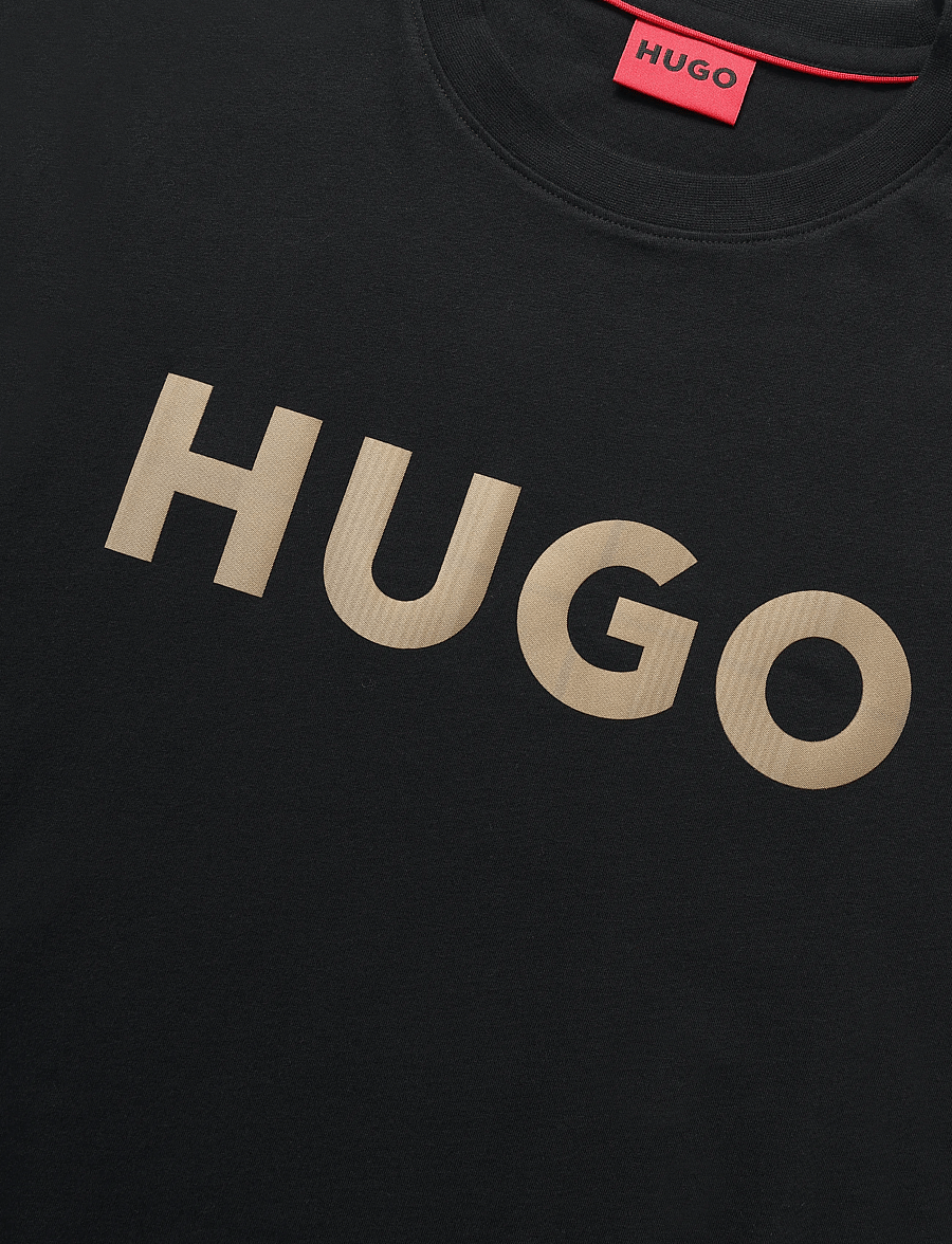 HUGO - Dulivio_U263 - kortærmede t-shirts - black - 2