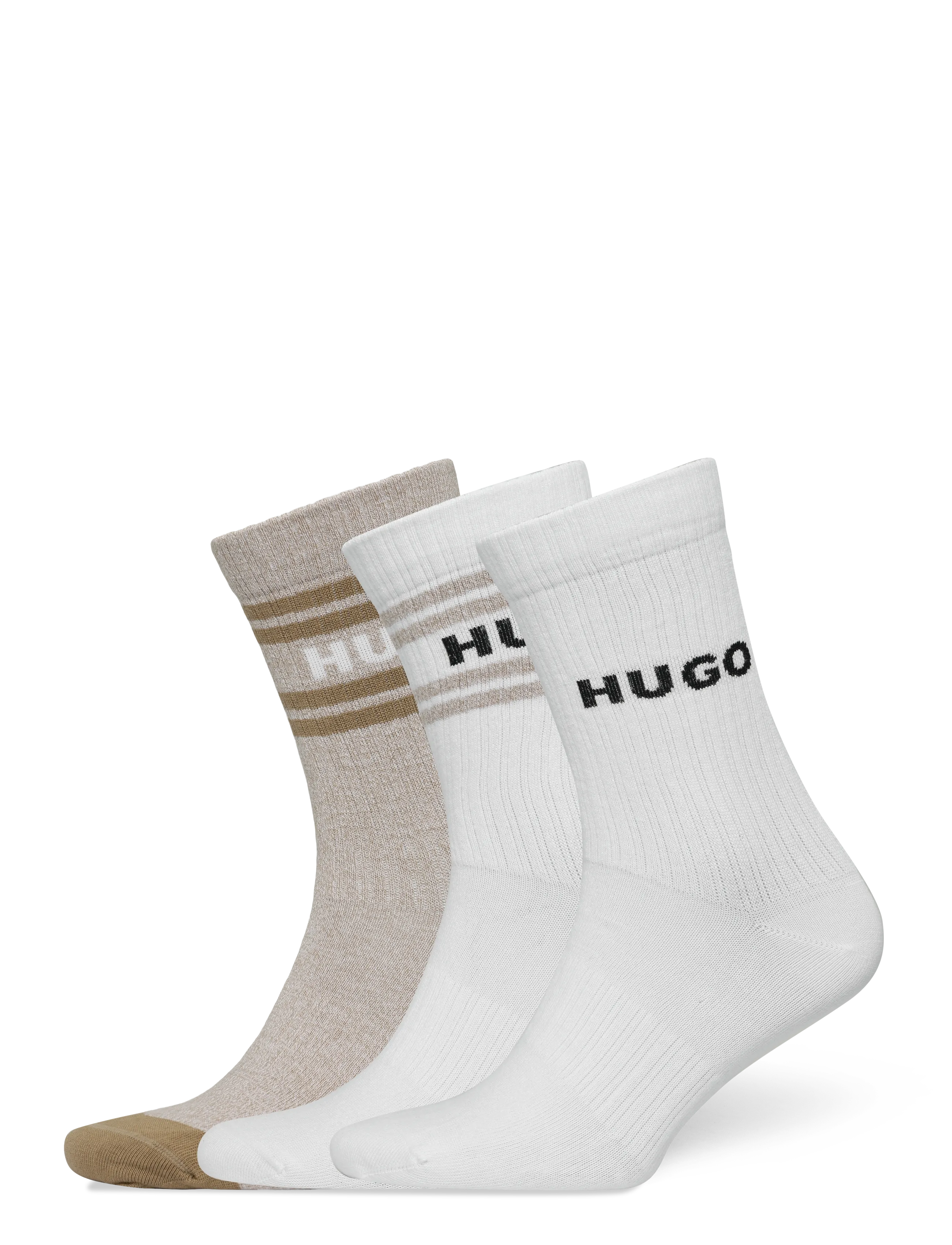 HUGO 3P QS RIB MOULINE CC - Visa allt - MEDIUM BEIGE / beige