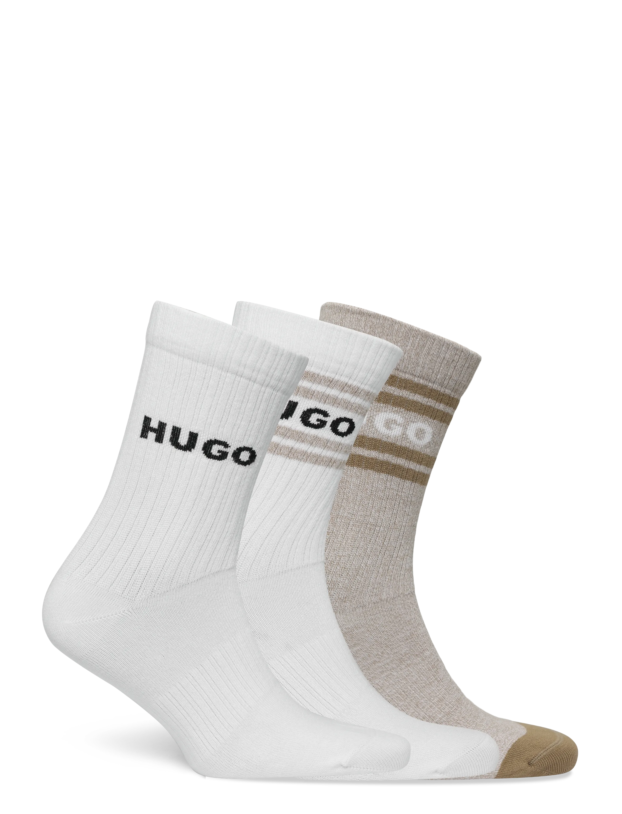 HUGO - 3P QS RIB MOULINE CC - medium beige - 1