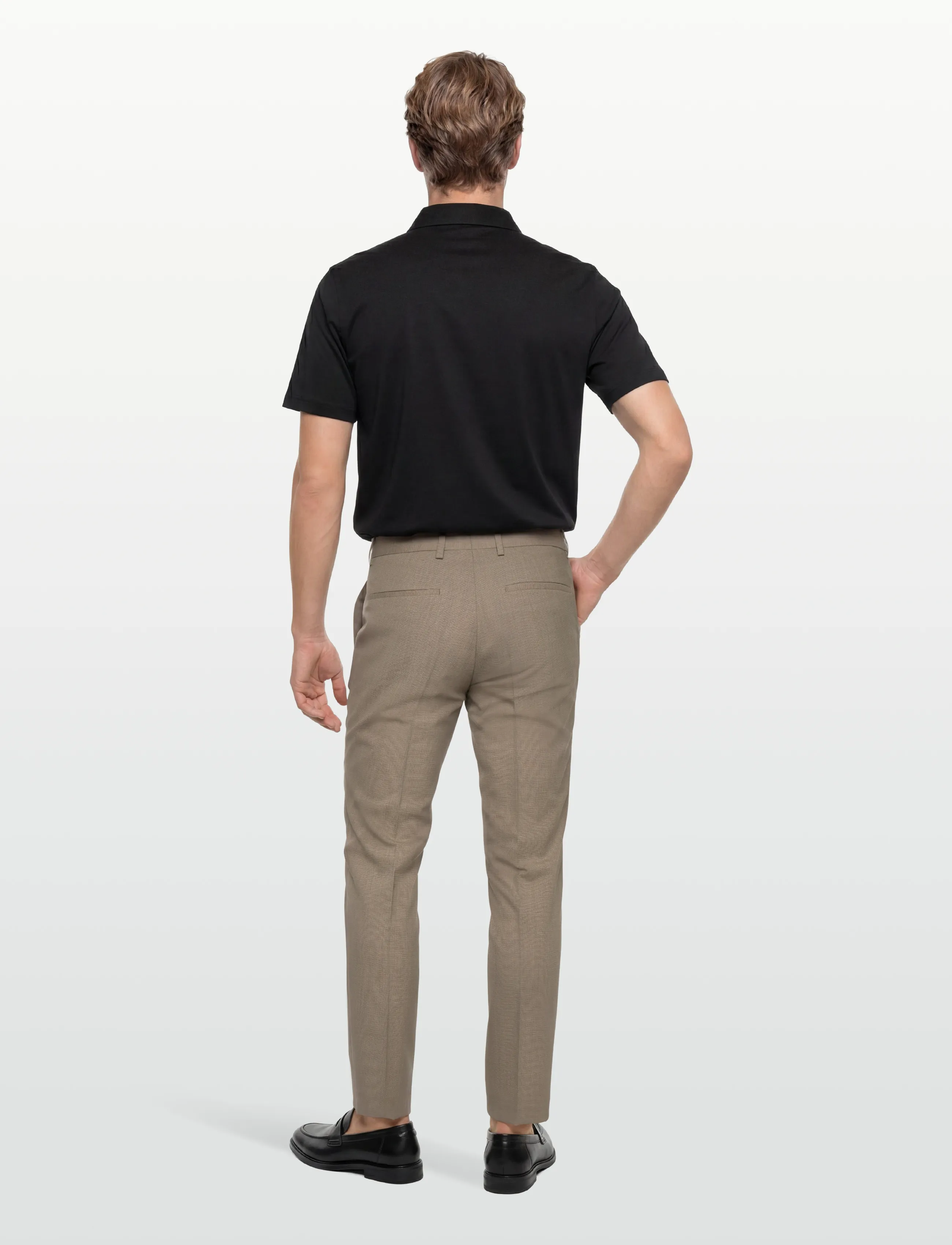 HUGO - Hesten253X - anzugshosen - medium beige - 4