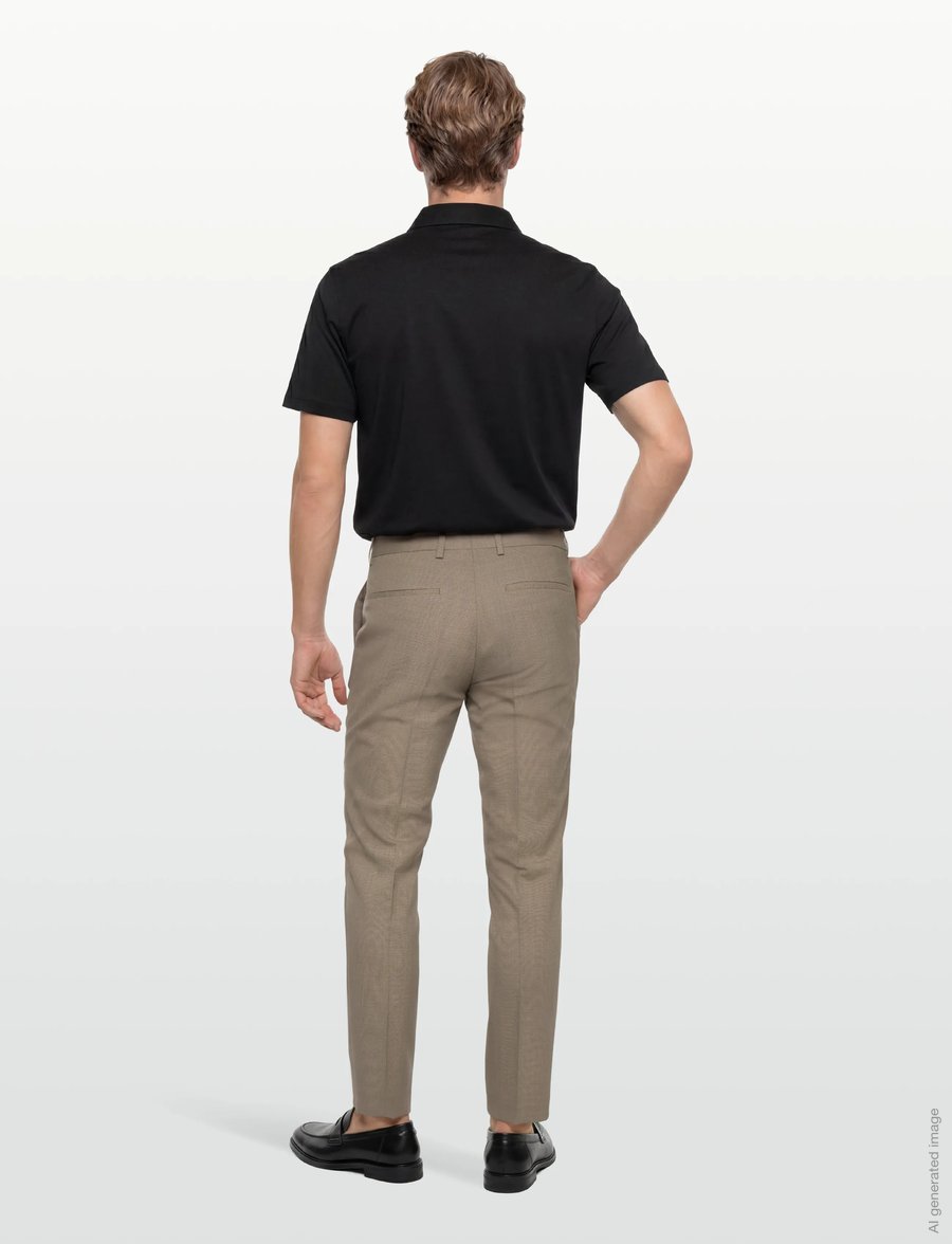 HUGO - Hesten253X - anzugshosen - medium beige - 4