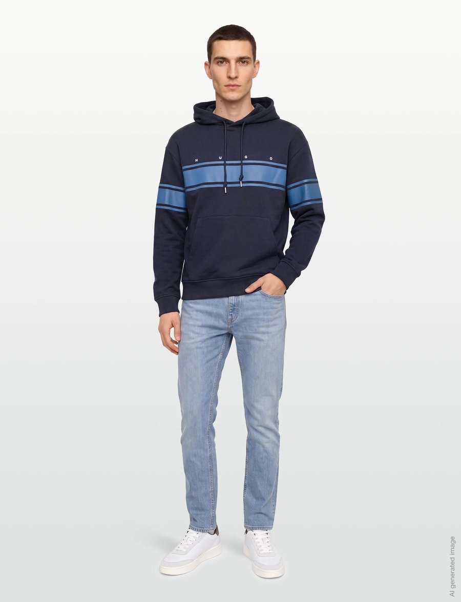 HUGO - Desmos - kapuzenpullover - dark blue - 0