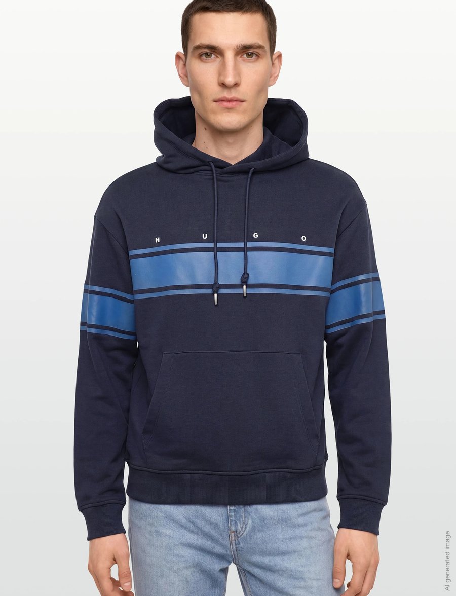 HUGO - Desmos - kapuzenpullover - dark blue - 3