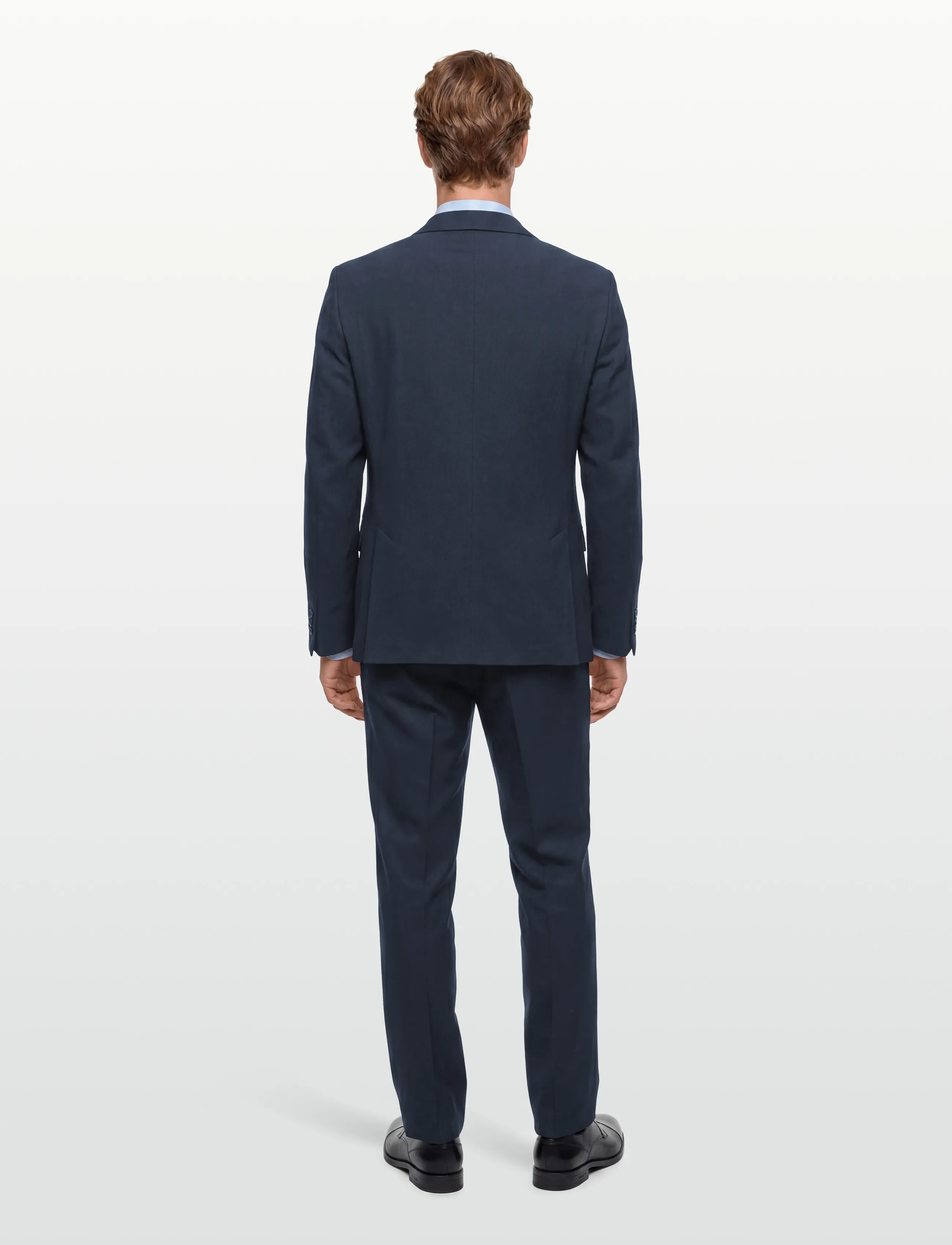 HUGO - Hanfred263X-H - enkeltradede blazere - dark blue - 4