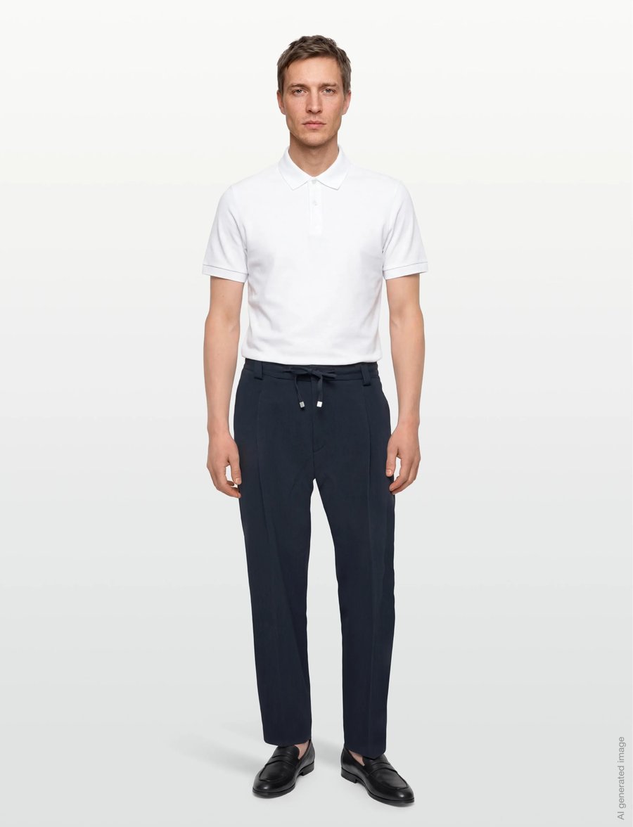 HUGO - Tari263X-H - freizeithosen - dark blue - 0