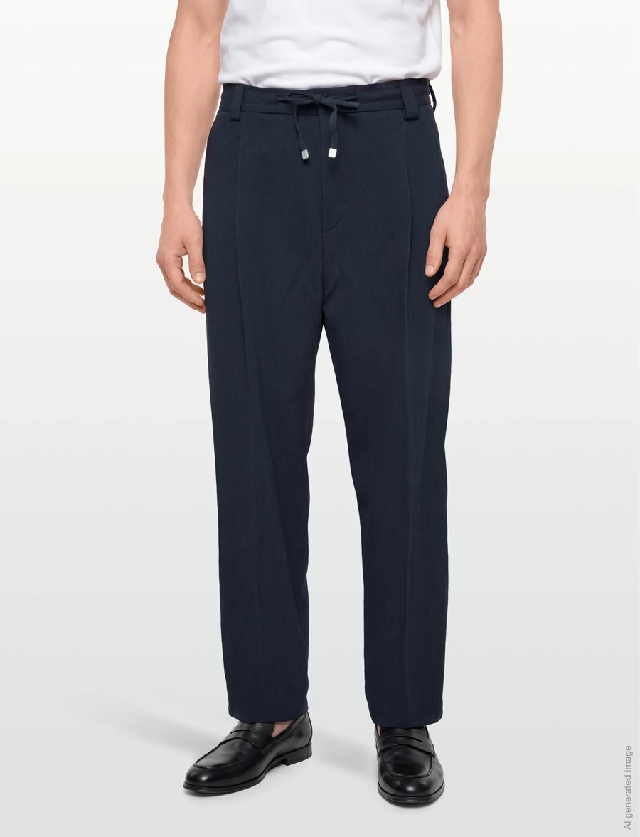 HUGO - Tari263X-H - freizeithosen - dark blue - 3