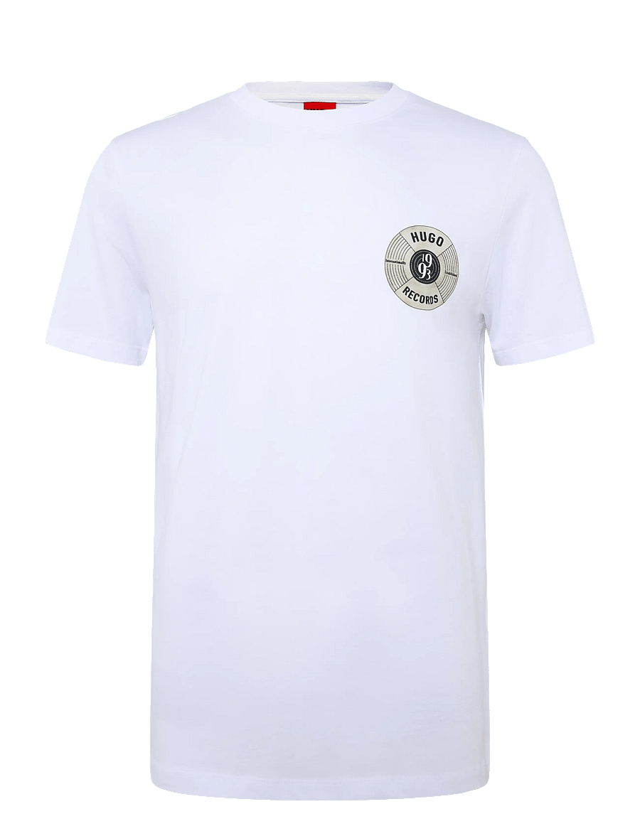 HUGO - Durectee - lühikeste varrukatega t-särgid - white - 0