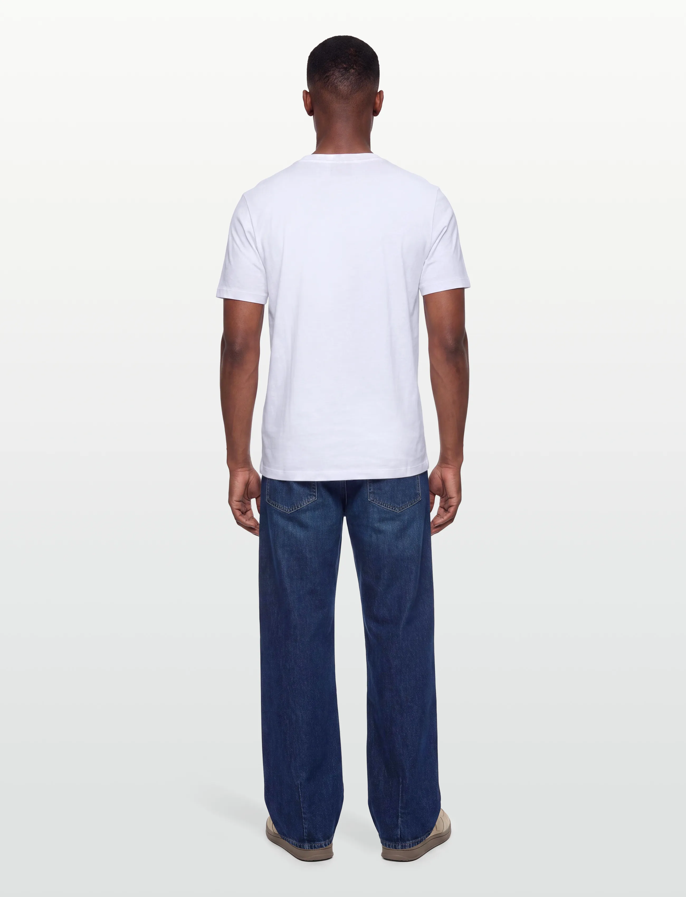 HUGO - Durectee - kortærmede t-shirts - white - 4