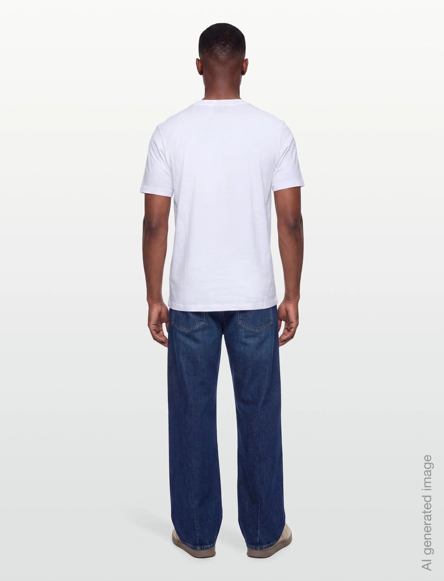 HUGO - Durectee - kortærmede t-shirts - white - 4