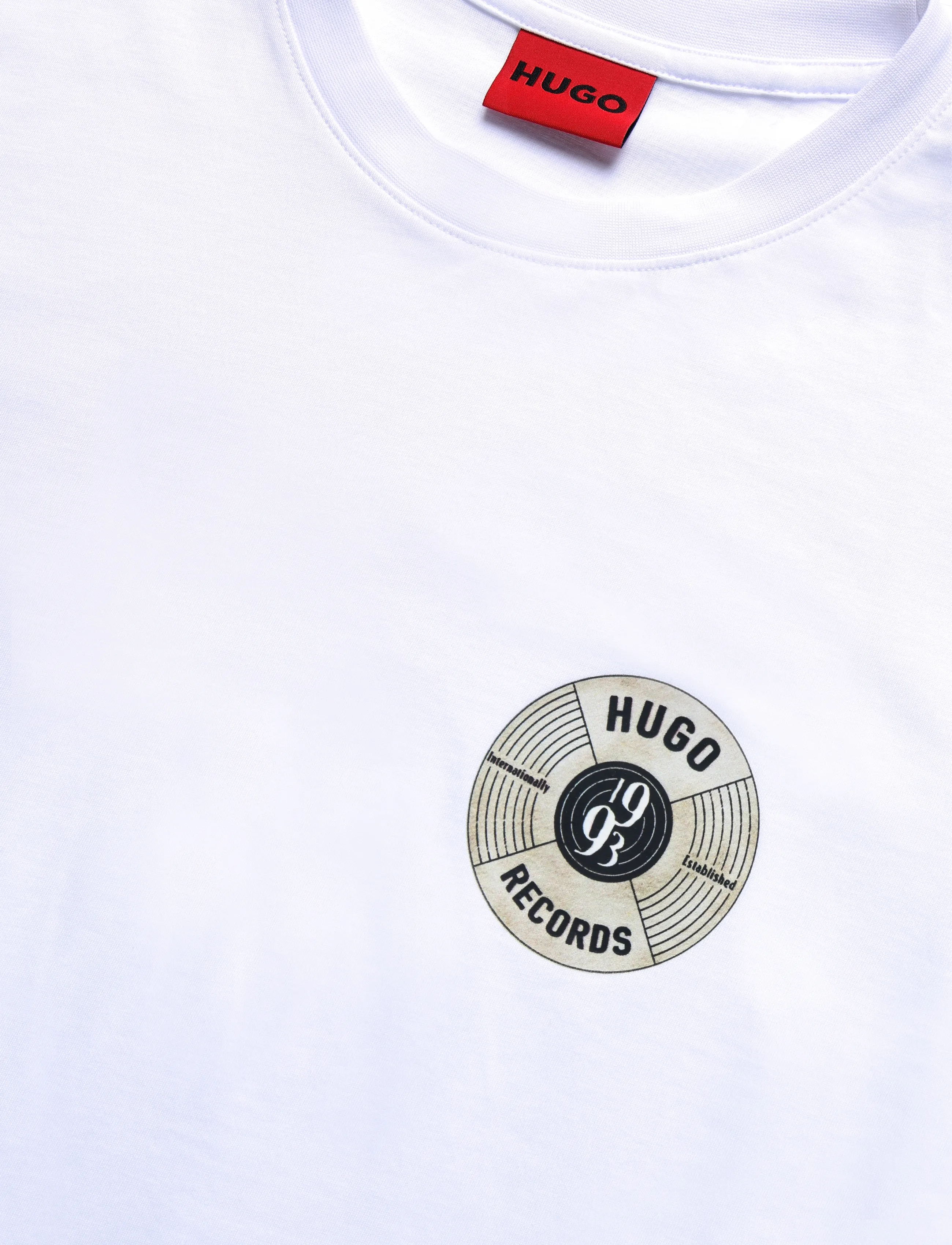 HUGO - Durectee - lühikeste varrukatega t-särgid - white - 2