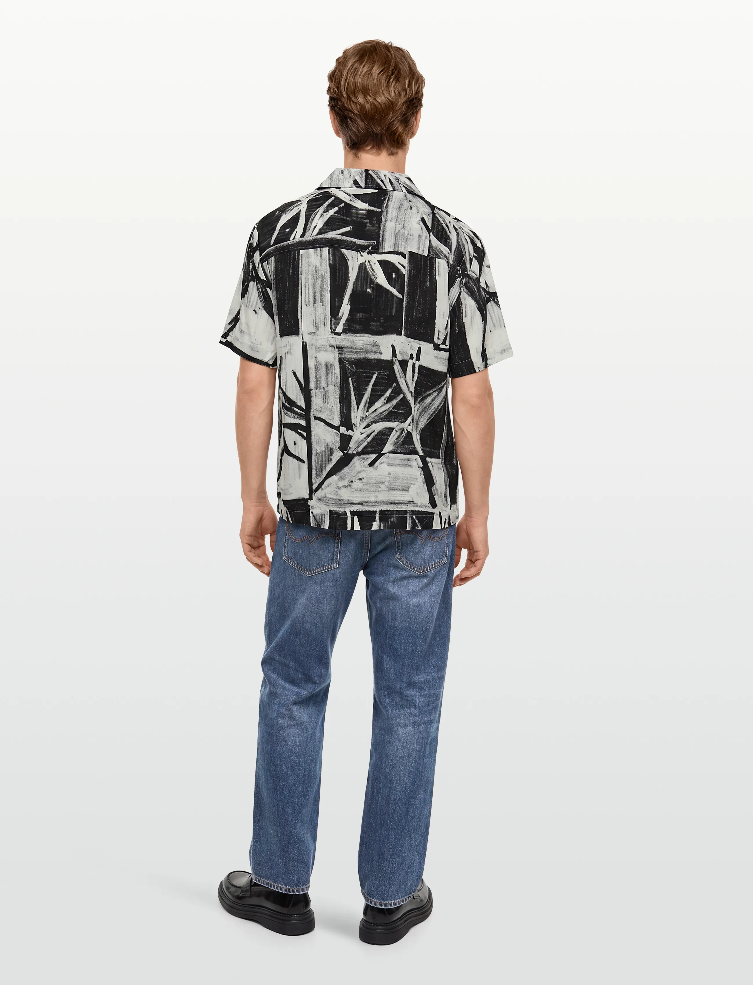 HUGO - Exolino - short-sleeved shirts - black - 4