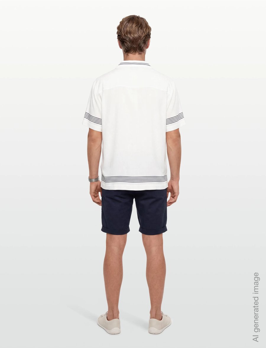 HUGO - Exolino - short-sleeved shirts - natural - 4