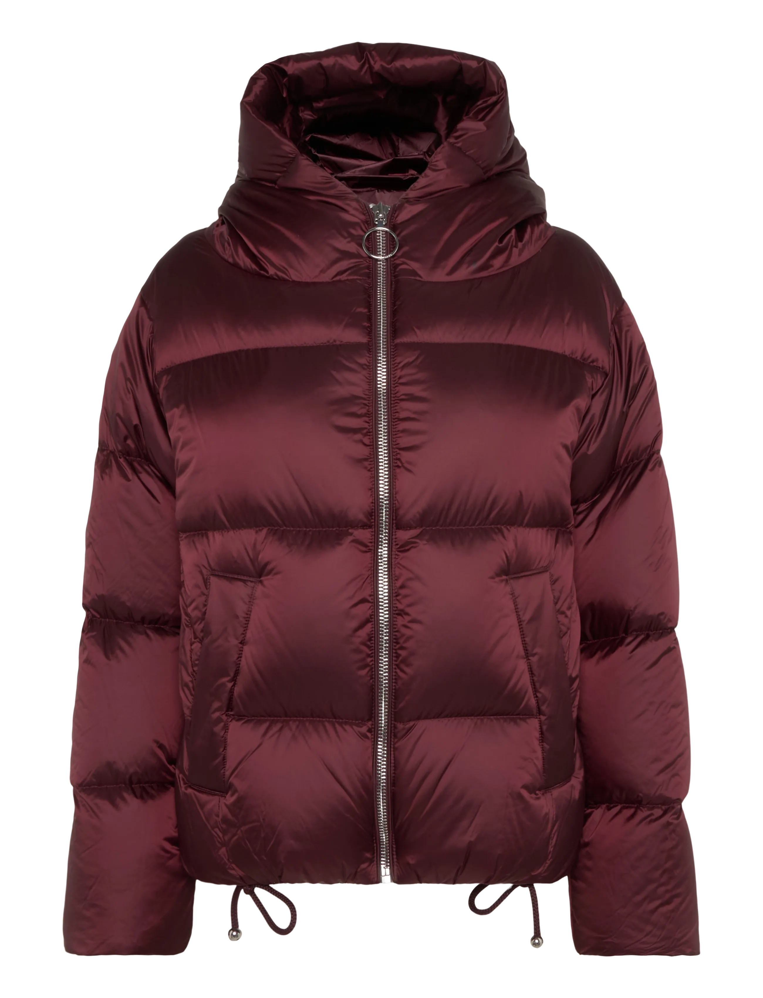 HUGO Francesca-2 - Kleidung - BROWN OVERFLOW / burgundy