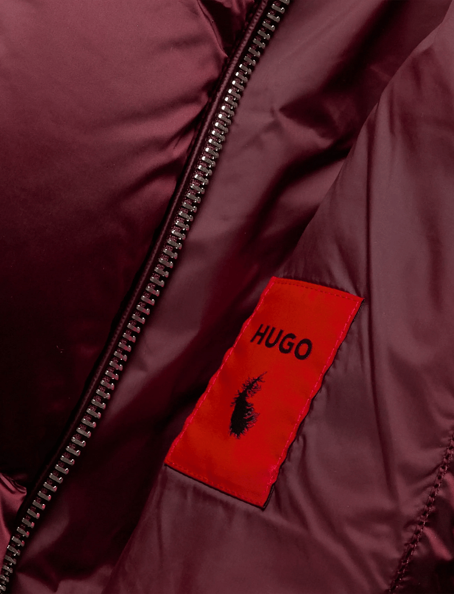 HUGO - Francesca-2 - winterjacken - brown overflow - 5