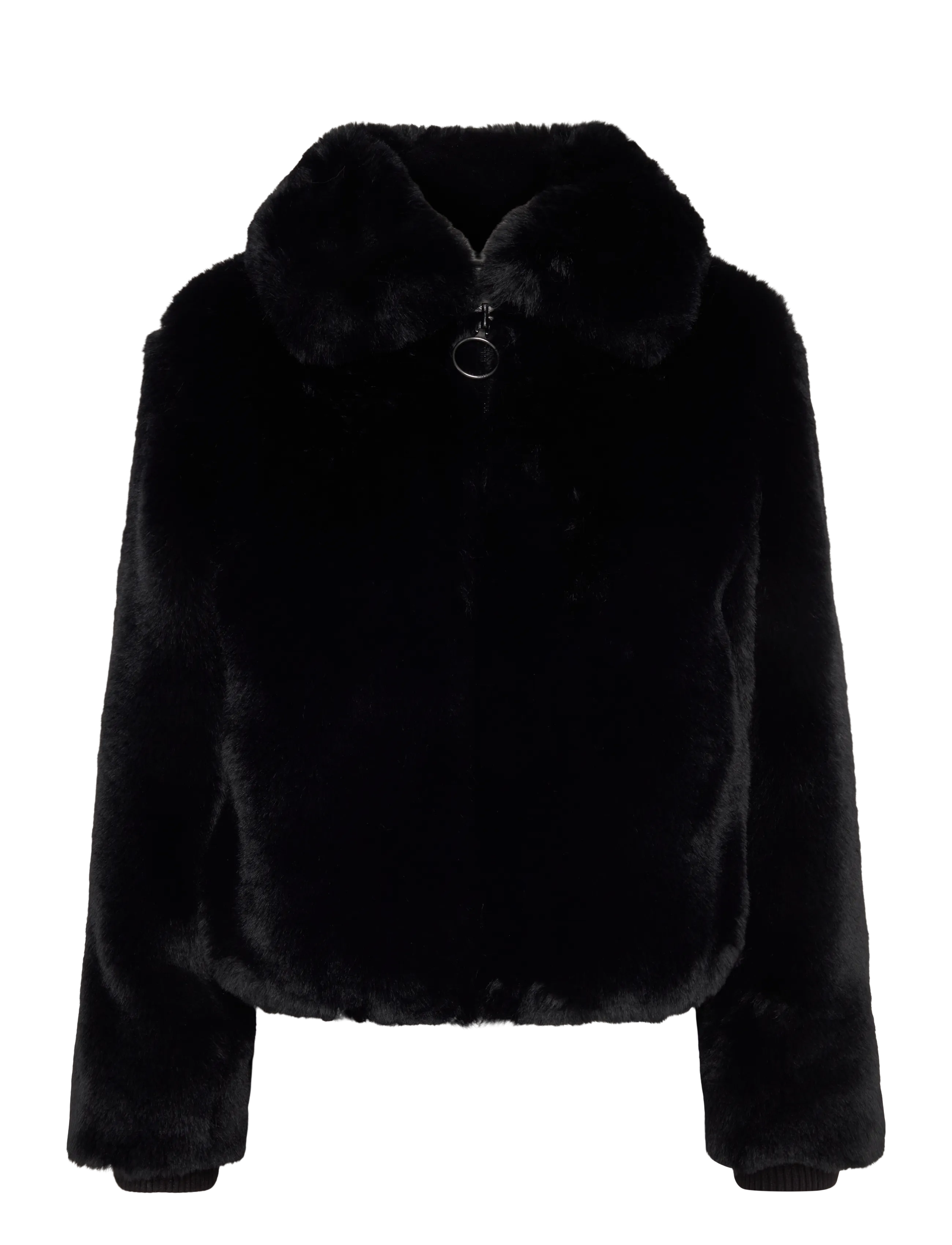 HUGO Fabi-1 - Joped ja mantlid - BLACK / black