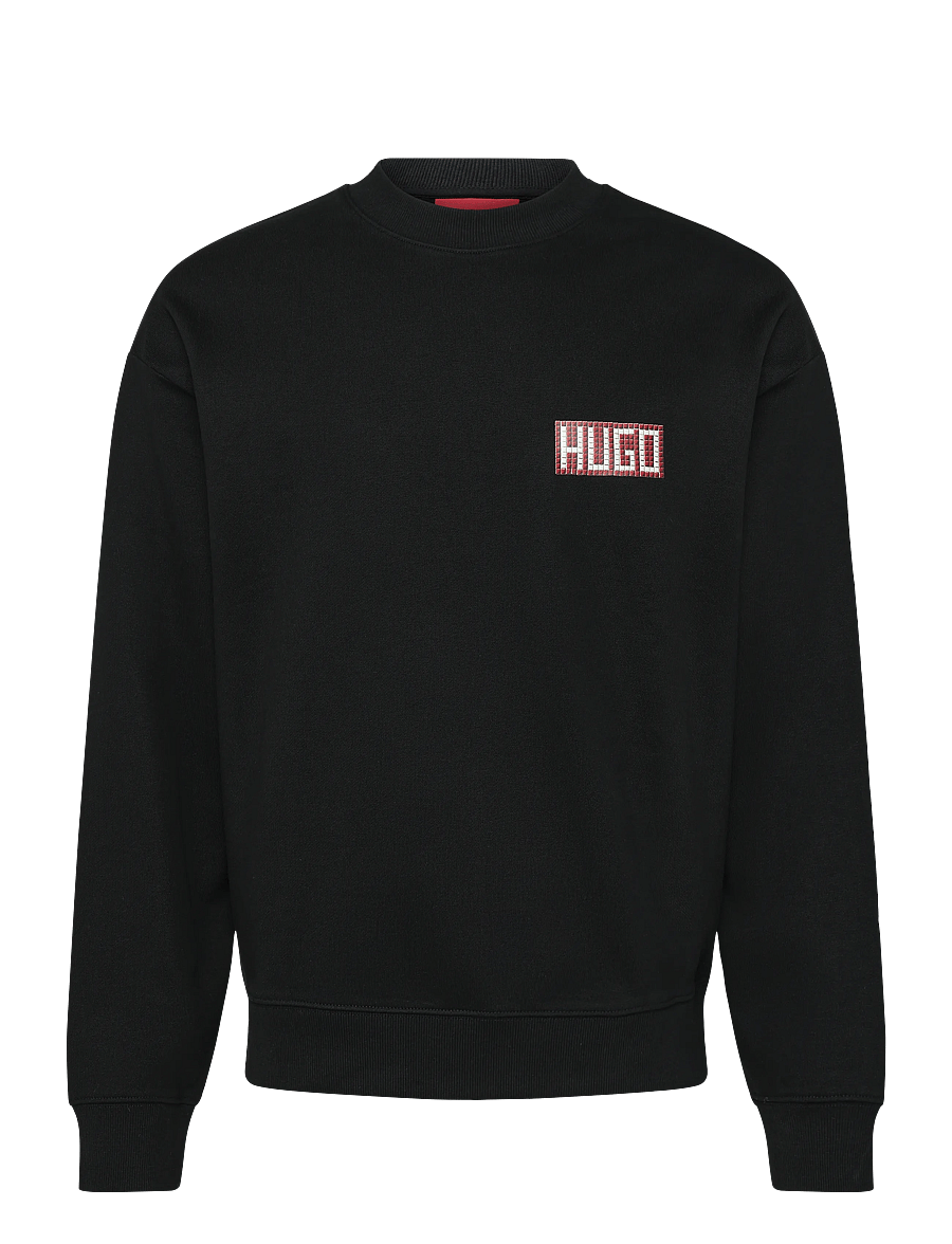HUGO - Durec - sweatshirts - black - 0
