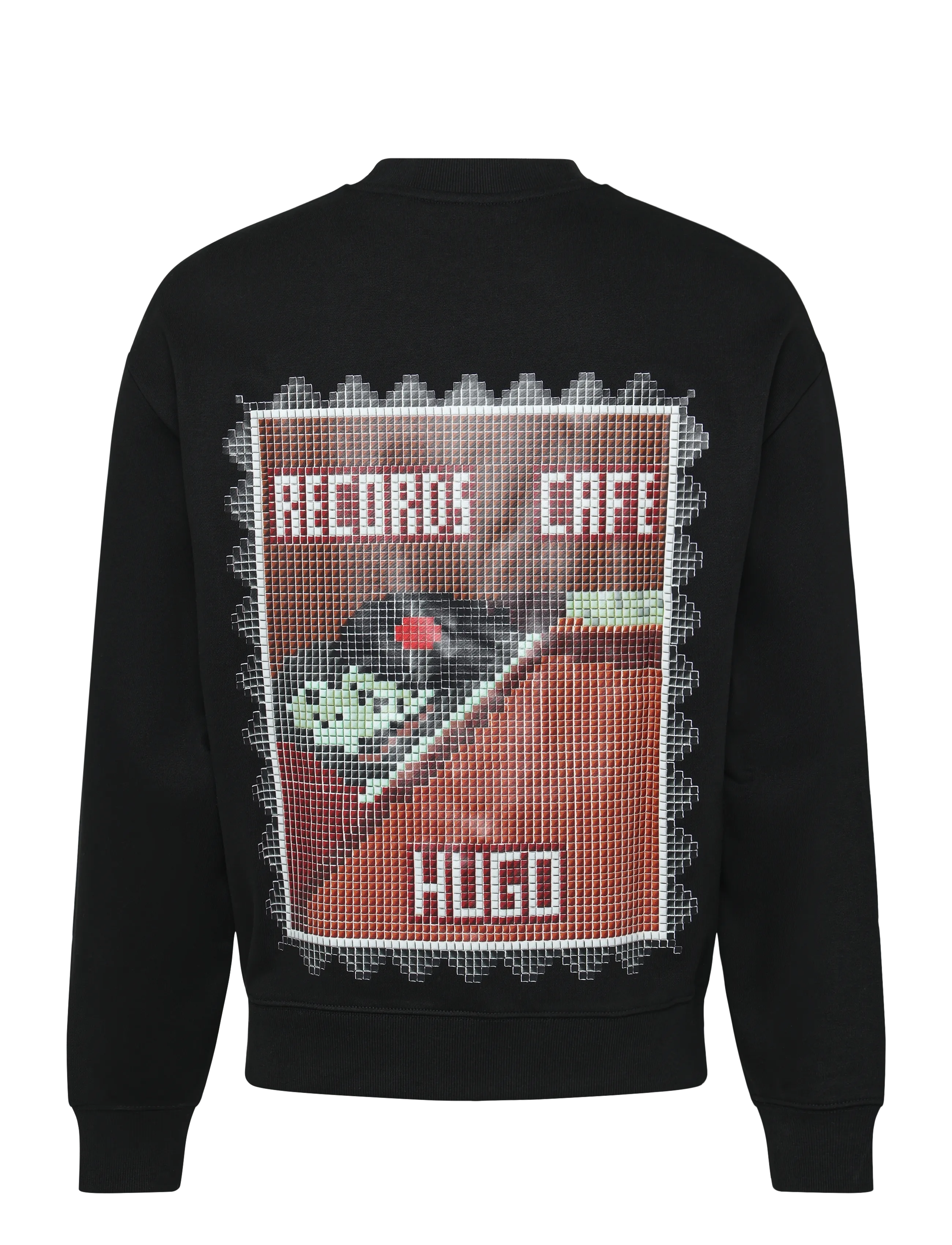 HUGO - Durec - sweatshirts - black - 1
