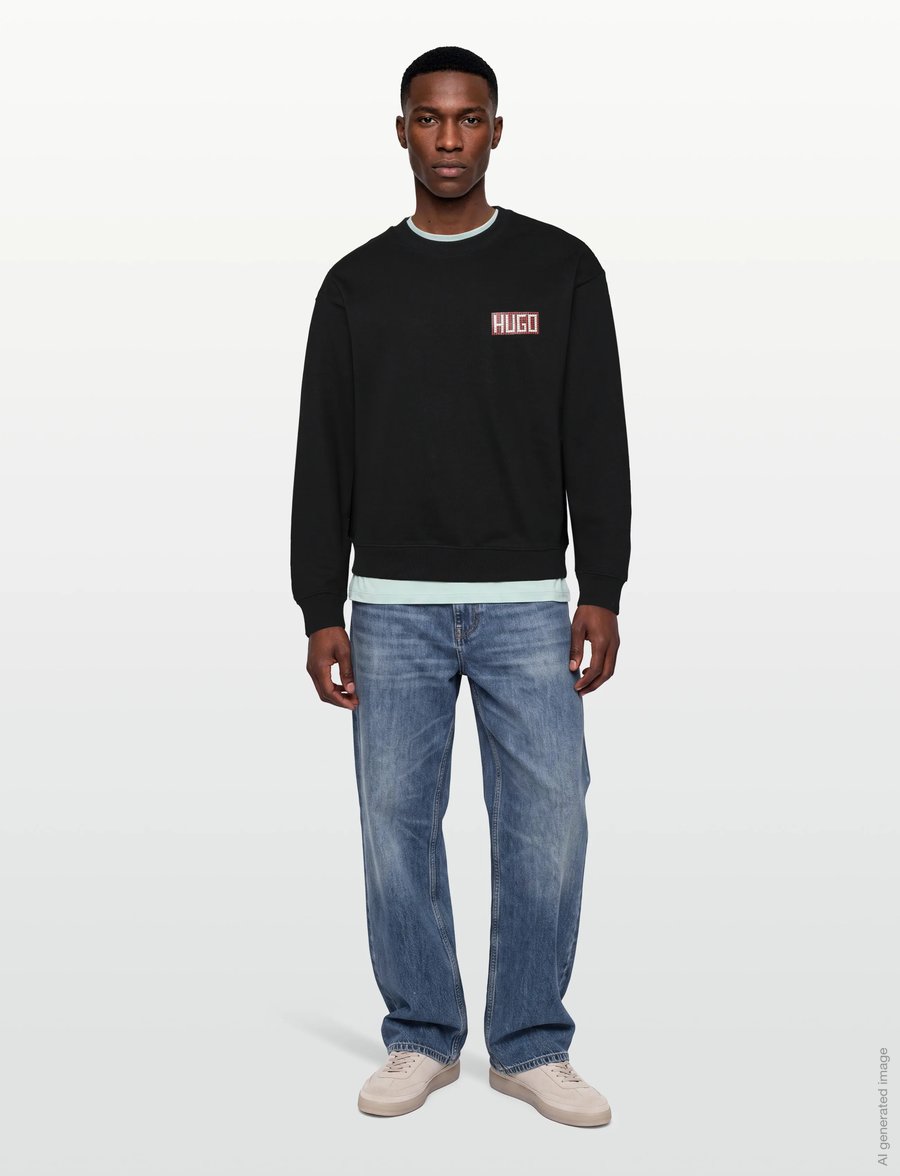 HUGO - Durec - dressipluusid - black - 0
