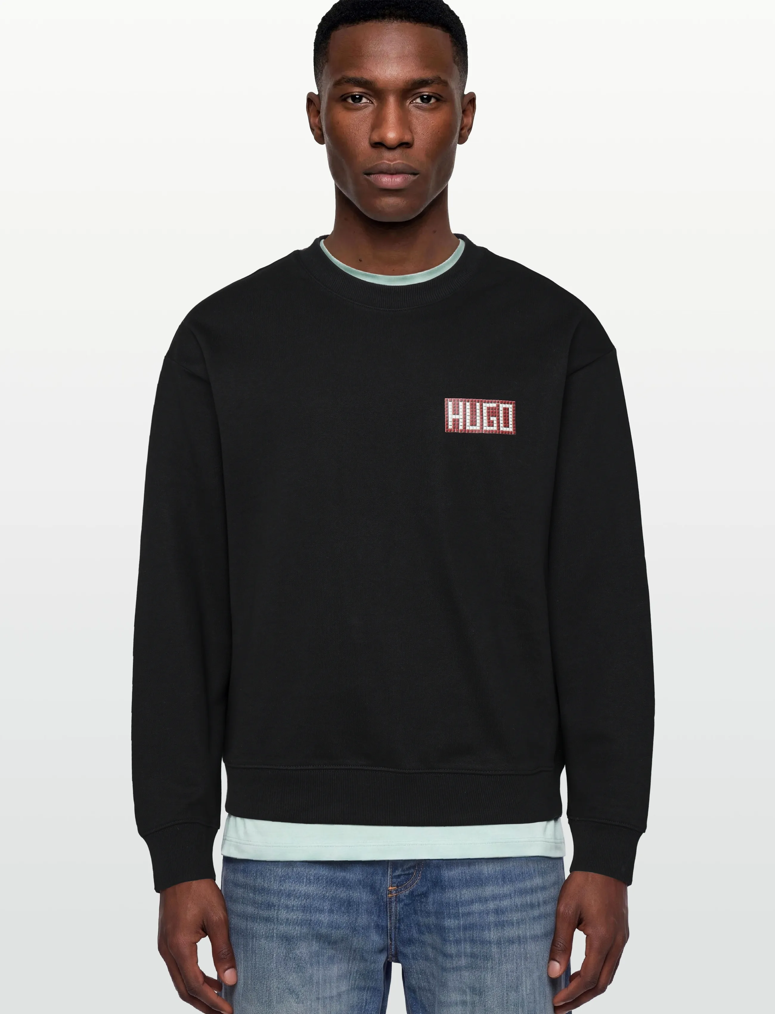 HUGO - Durec - dressipluusid - black - 3