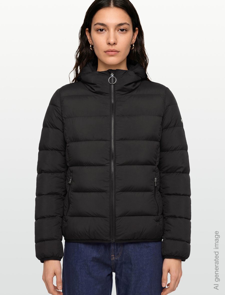 HUGO - Fandine-3 - winterjassen - black - 3
