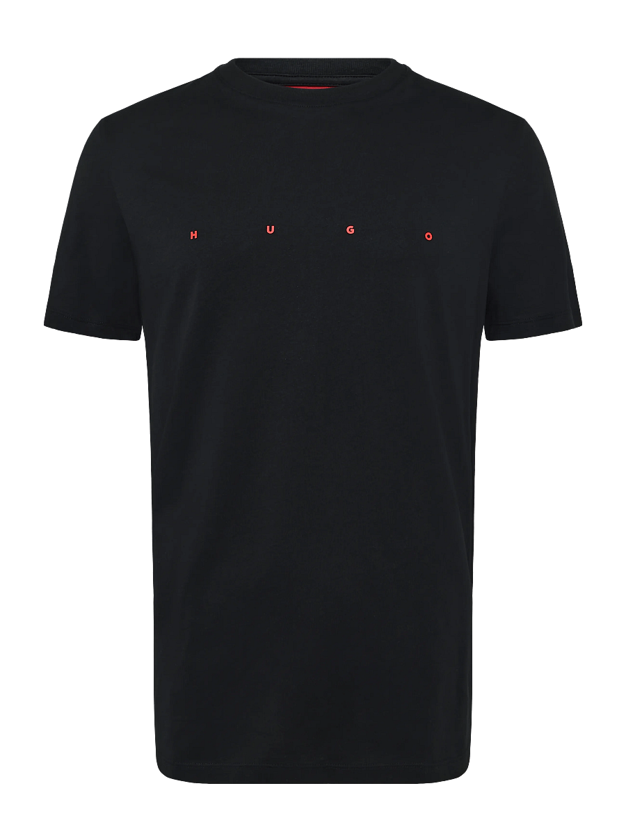 HUGO - Dorosi - kurzärmelige t-shirts - black - 1