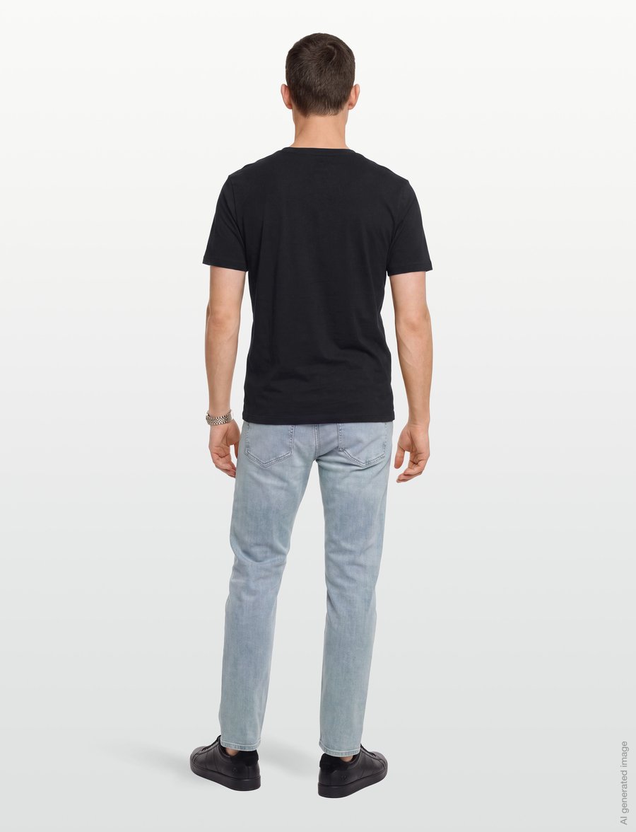 HUGO - Dorosi - kurzärmelige t-shirts - black - 4