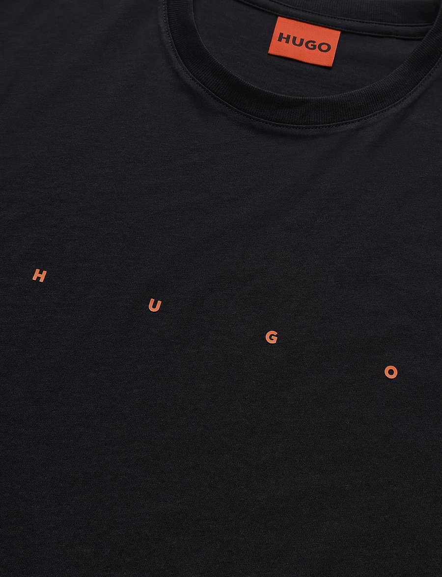 HUGO - Dorosi - kurzärmelige t-shirts - black - 5