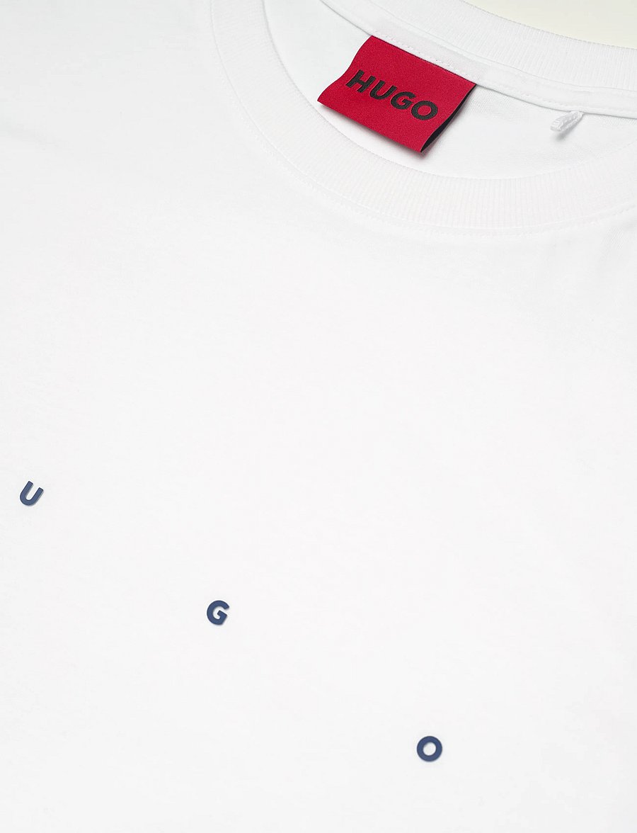 HUGO - Dorosi - kurzärmelige t-shirts - white - 2