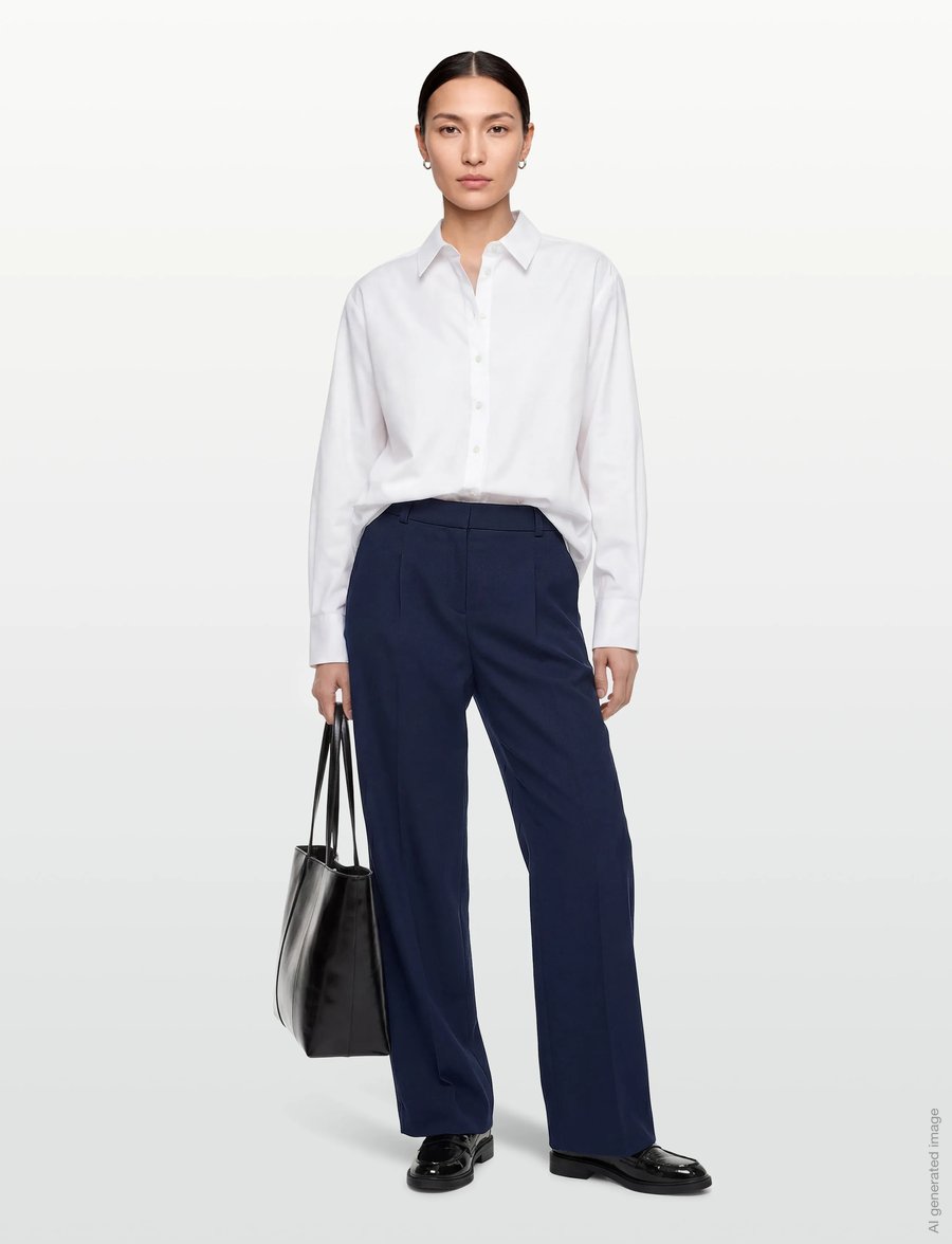 HUGO - Halati - anzugshosen - medium blue - 0
