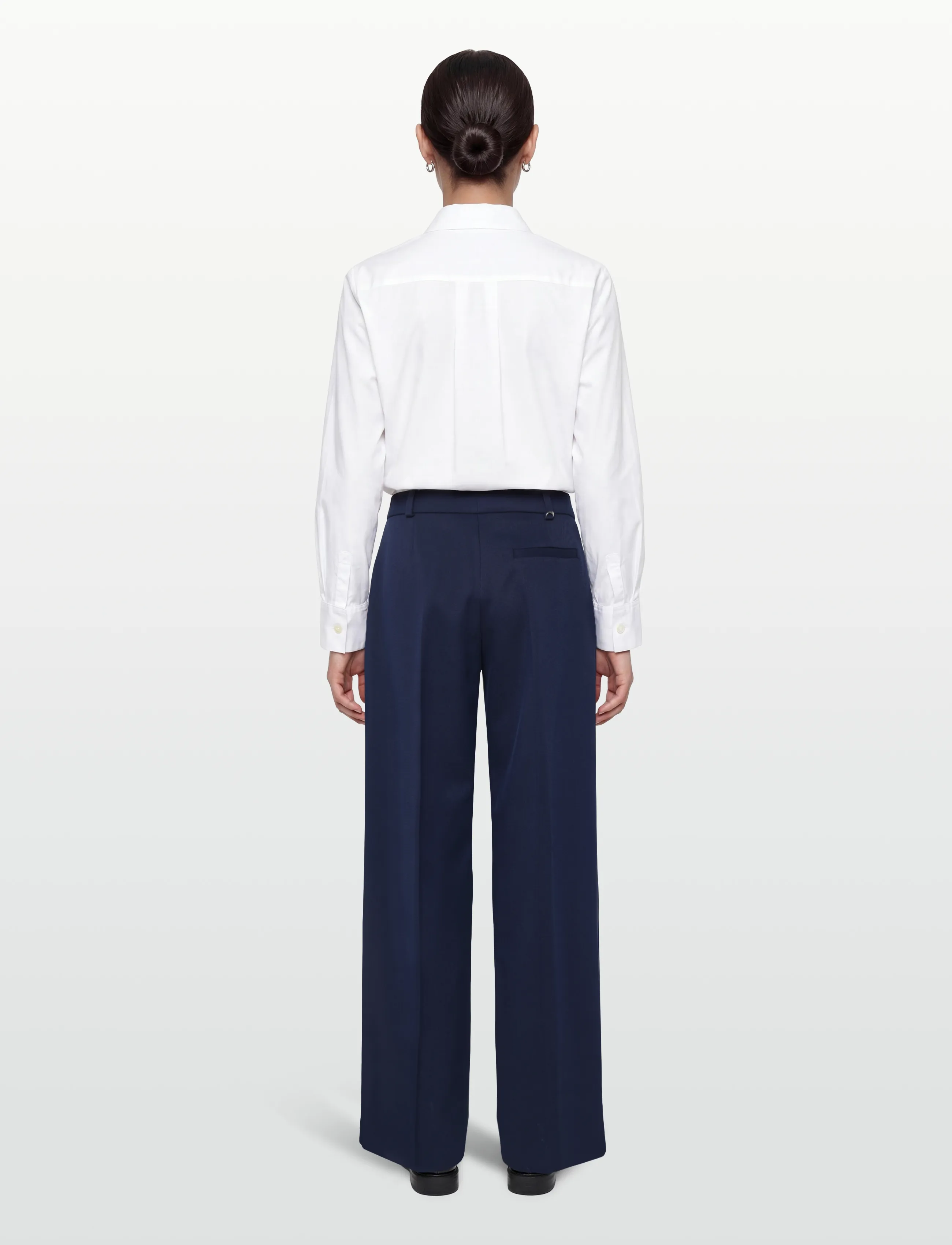 HUGO - Halati - tailored trousers - medium blue - 4