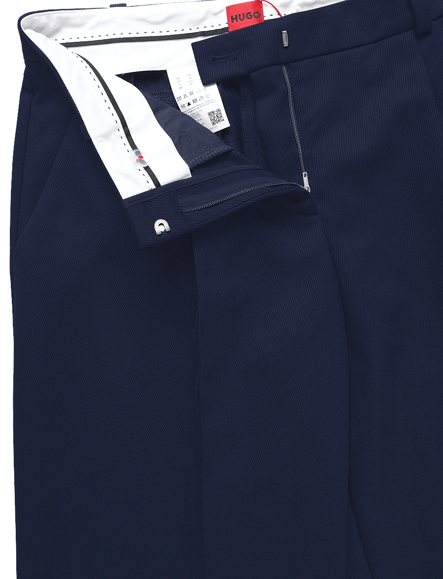 HUGO - Halati - anzugshosen - medium blue - 2