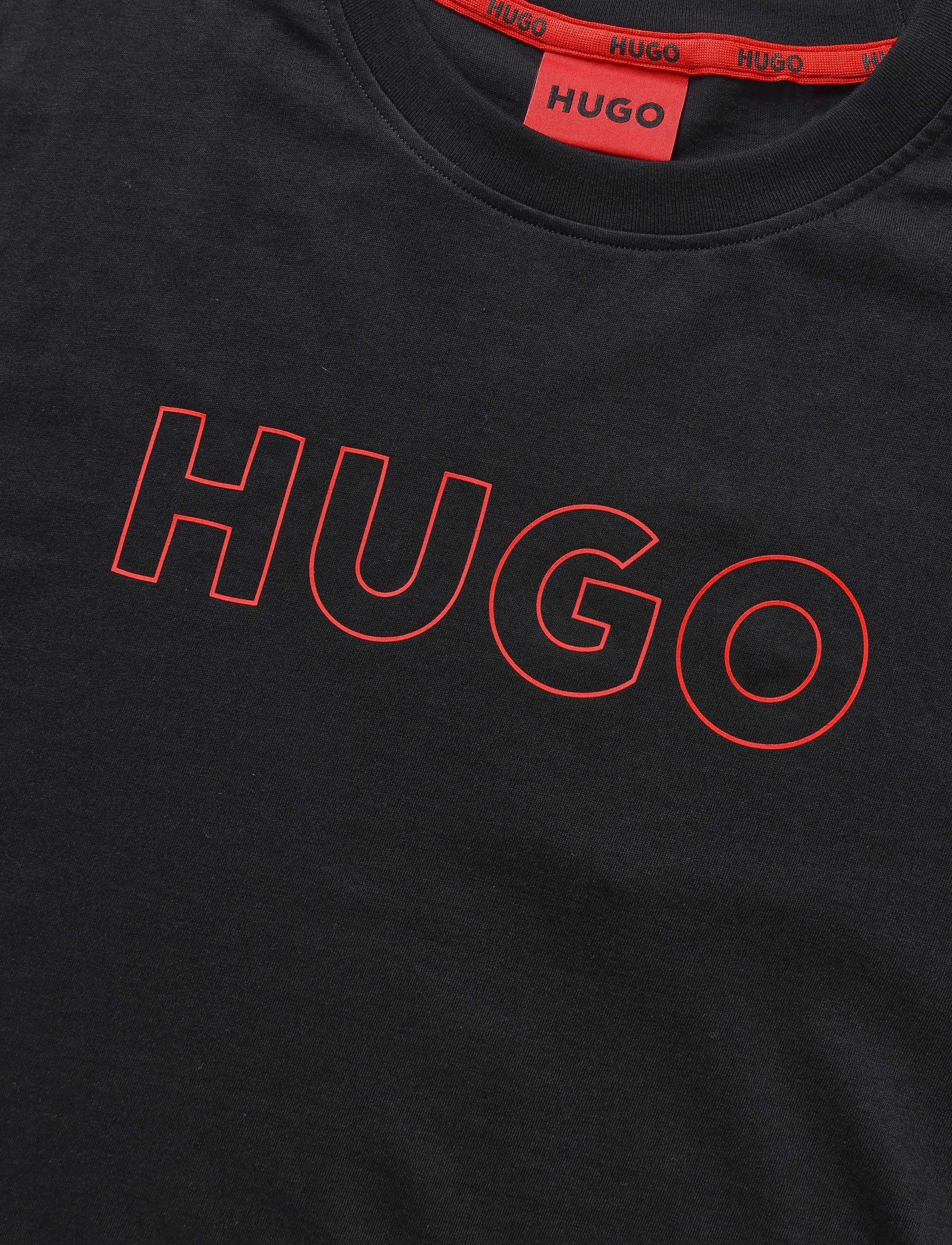 HUGO - EZRA T-SHIRT - black - 2