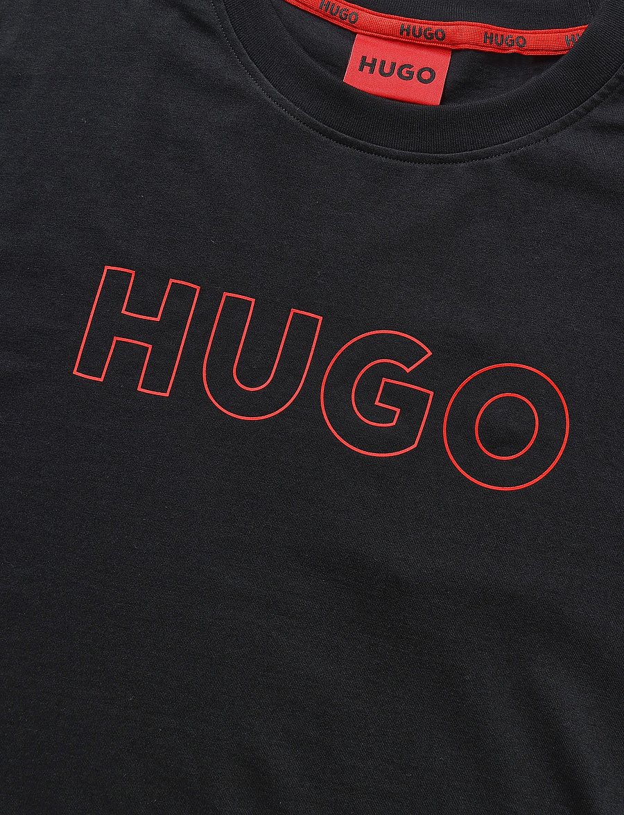 HUGO - EZRA T-SHIRT - pyjama tops - black - 2