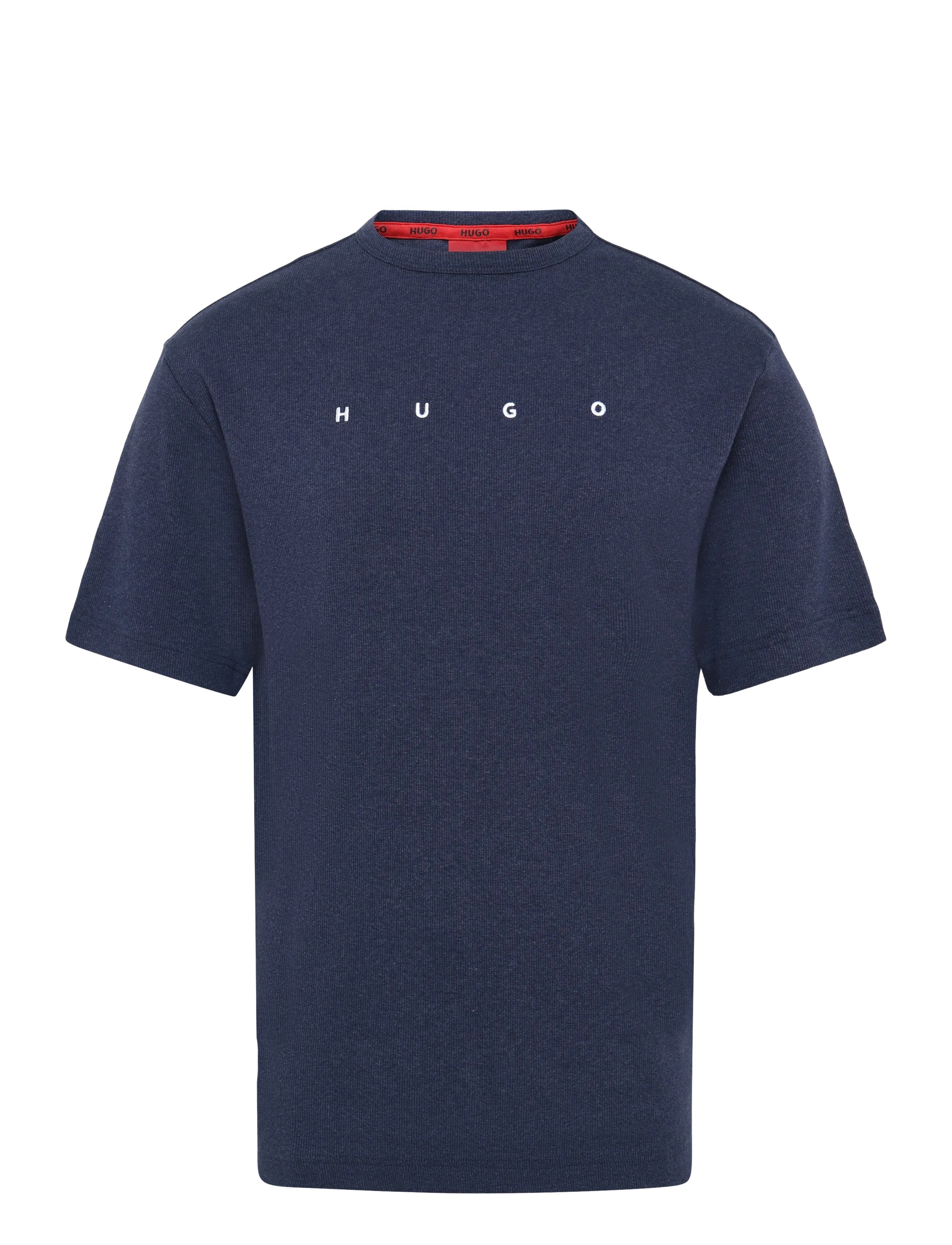 HUGO AZURI T-SHIRT - Kortärmade t-shirts - NAVY / navy