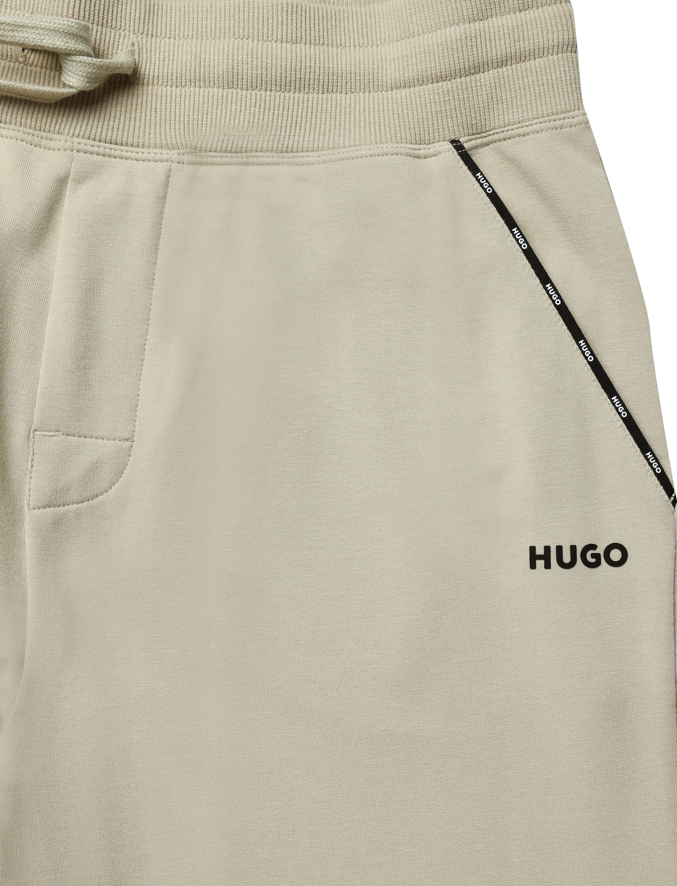 HUGO - NOAH PANTS - shoppa efter stil - beige overflow - 3