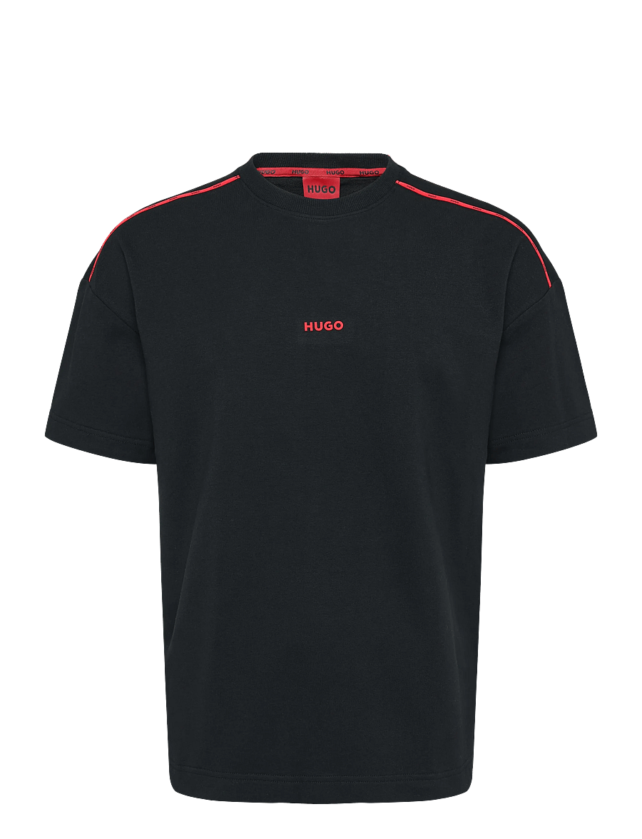 HUGO - NOAH T-SHIRT - lühikeste varrukatega t-särgid - black - 0