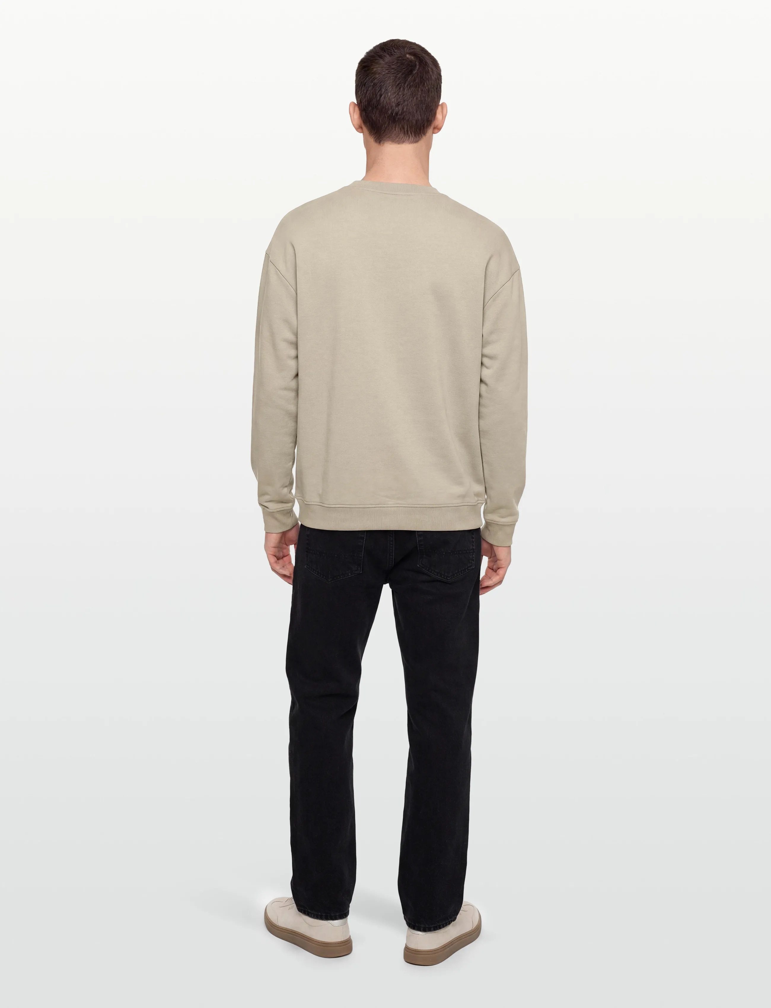 HUGO - NOAH SWEATSHIRT - shop efter stil - beige overflow - 4