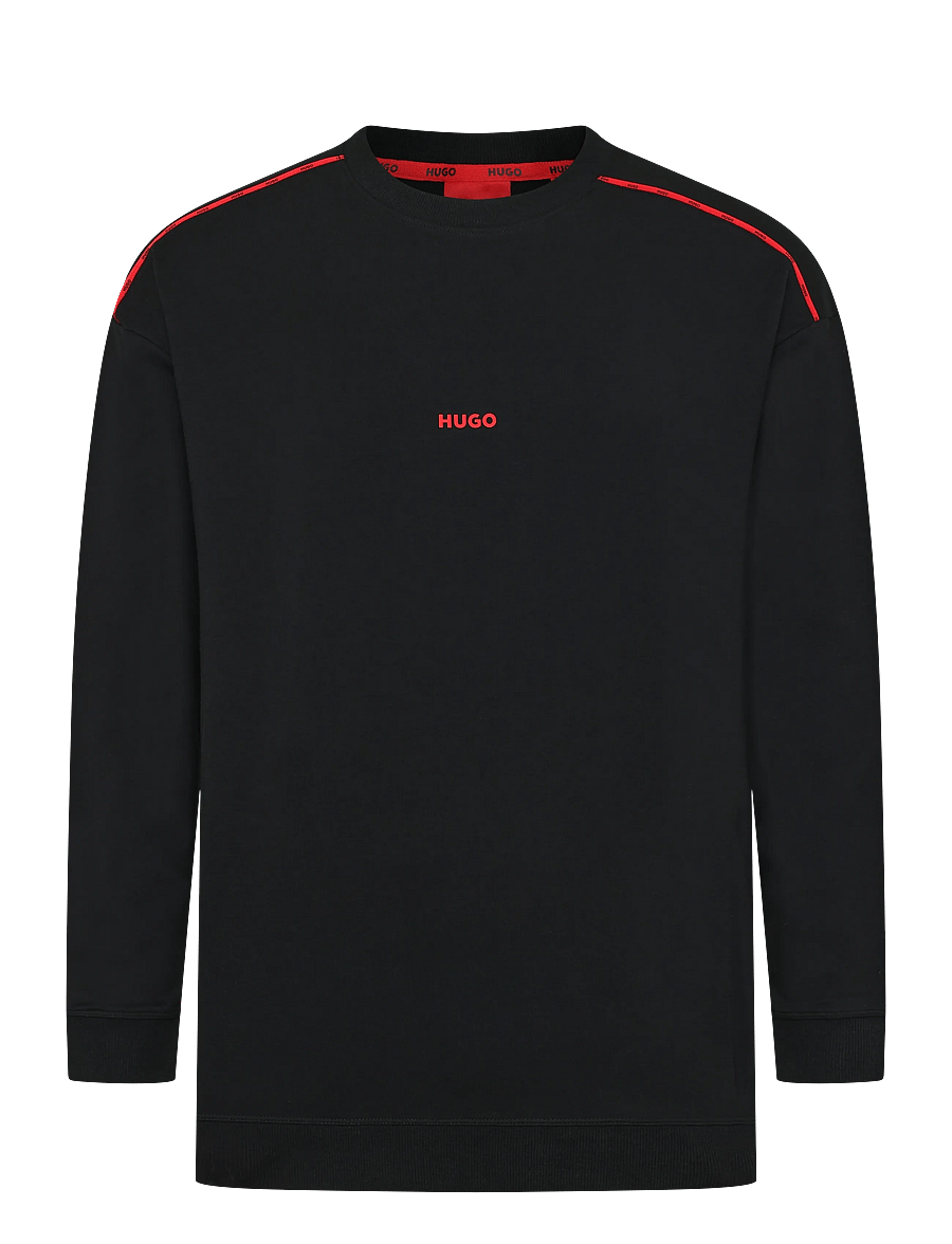HUGO - NOAH SWEATSHIRT - shoppa efter stil - black - 0