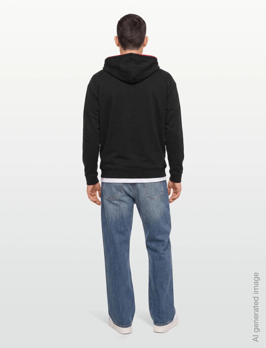 HUGO - NOAH HOODIE - kapuzenpullover - black - 4