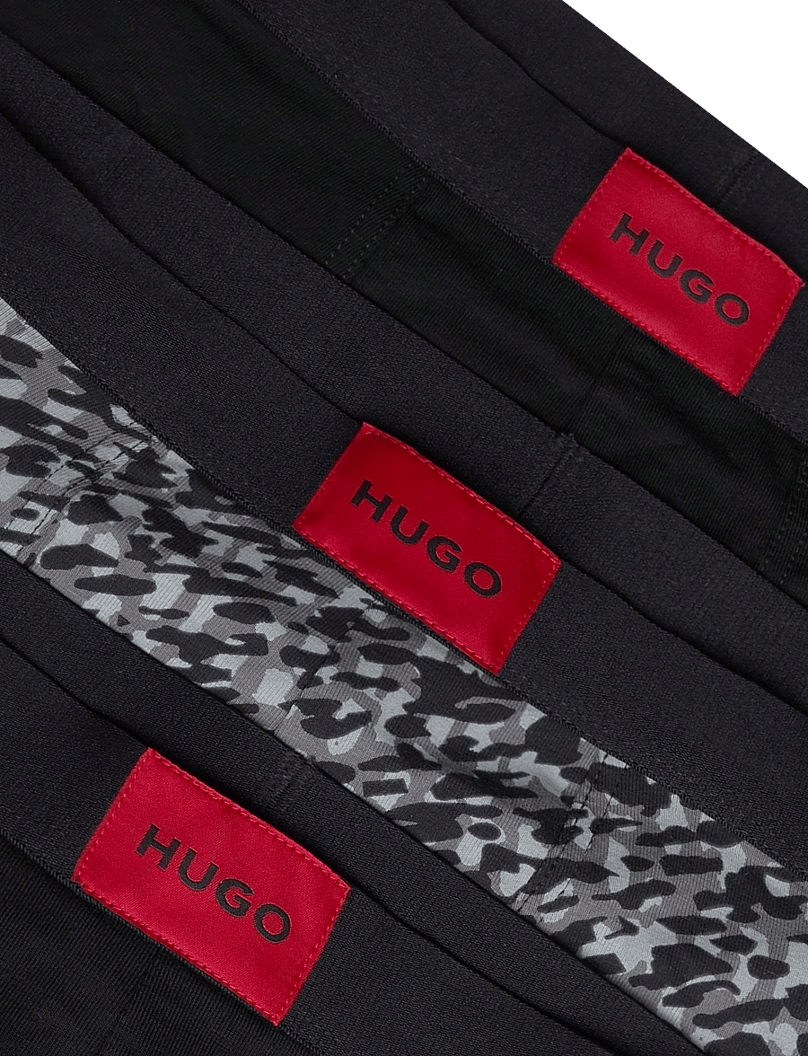 HUGO - TRUNK TRP GALAXY DES - boxerkalsonger - charcoal - 2
